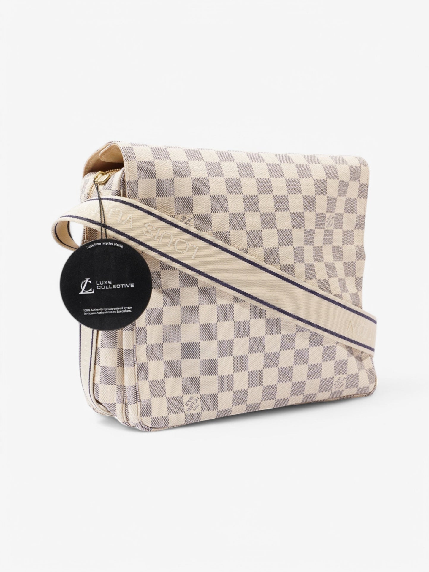 Louis Vuitton Naviglio  Damier Azur Coated Canvas