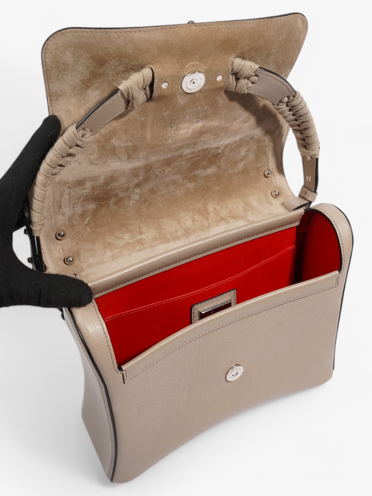 Christian Louboutin Rubylou Ecru Suede