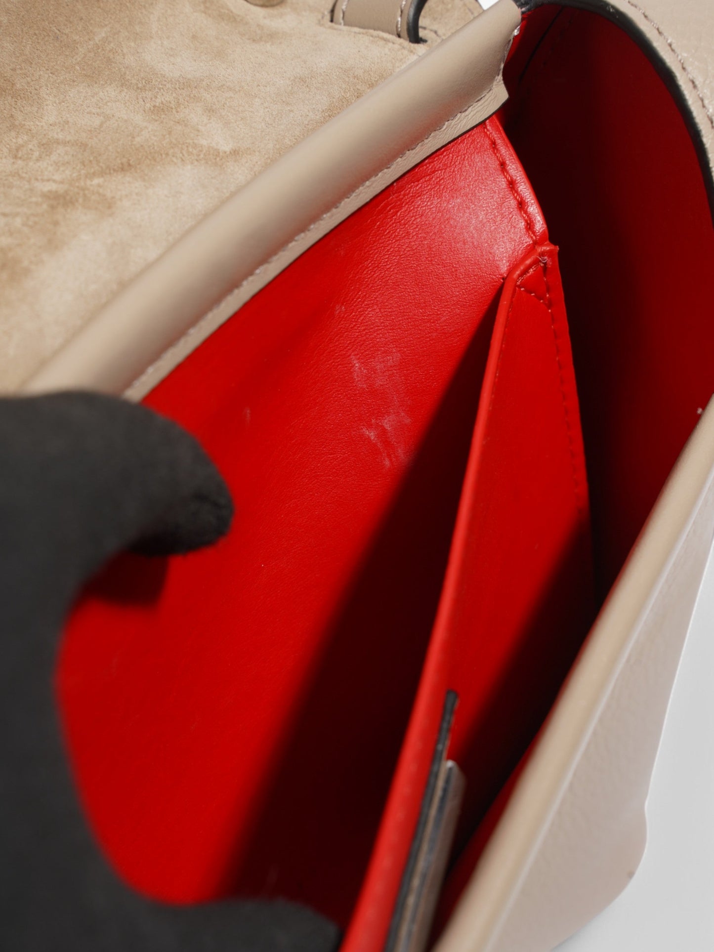 Christian Louboutin Rubylou Ecru Suede