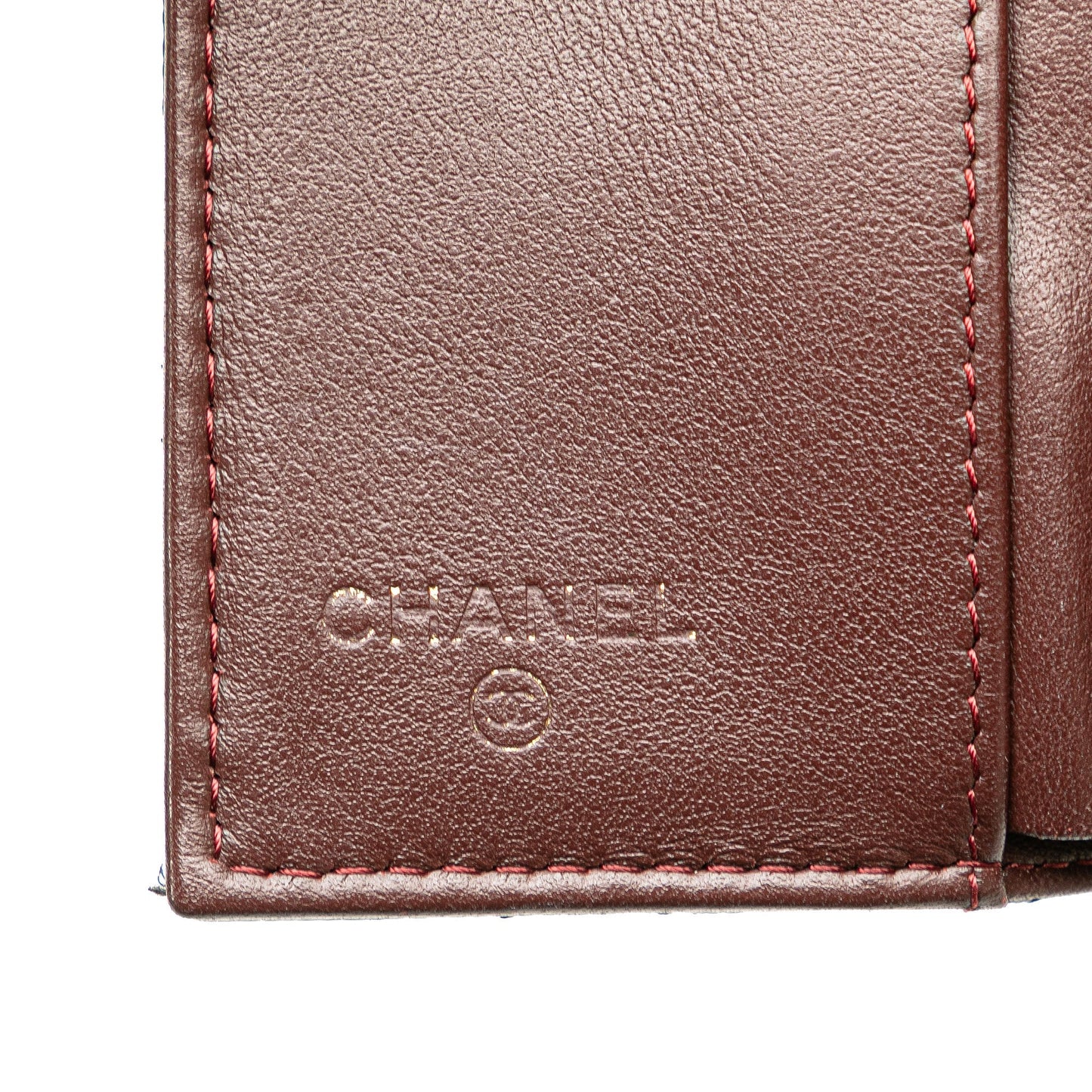 Chanel CC Quilted Caviar Trifold Wallet Black