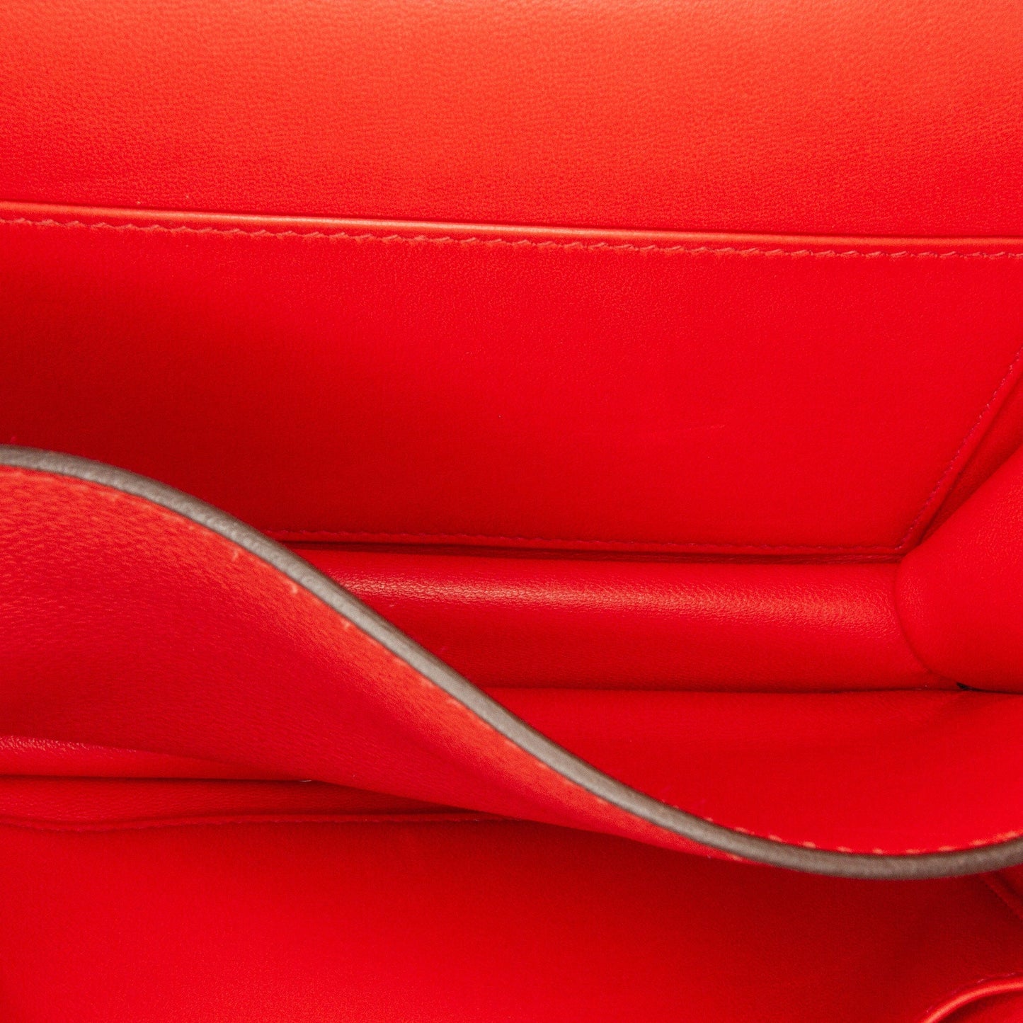 Hermès Mini Evercolor Constance Optique 18 Red
