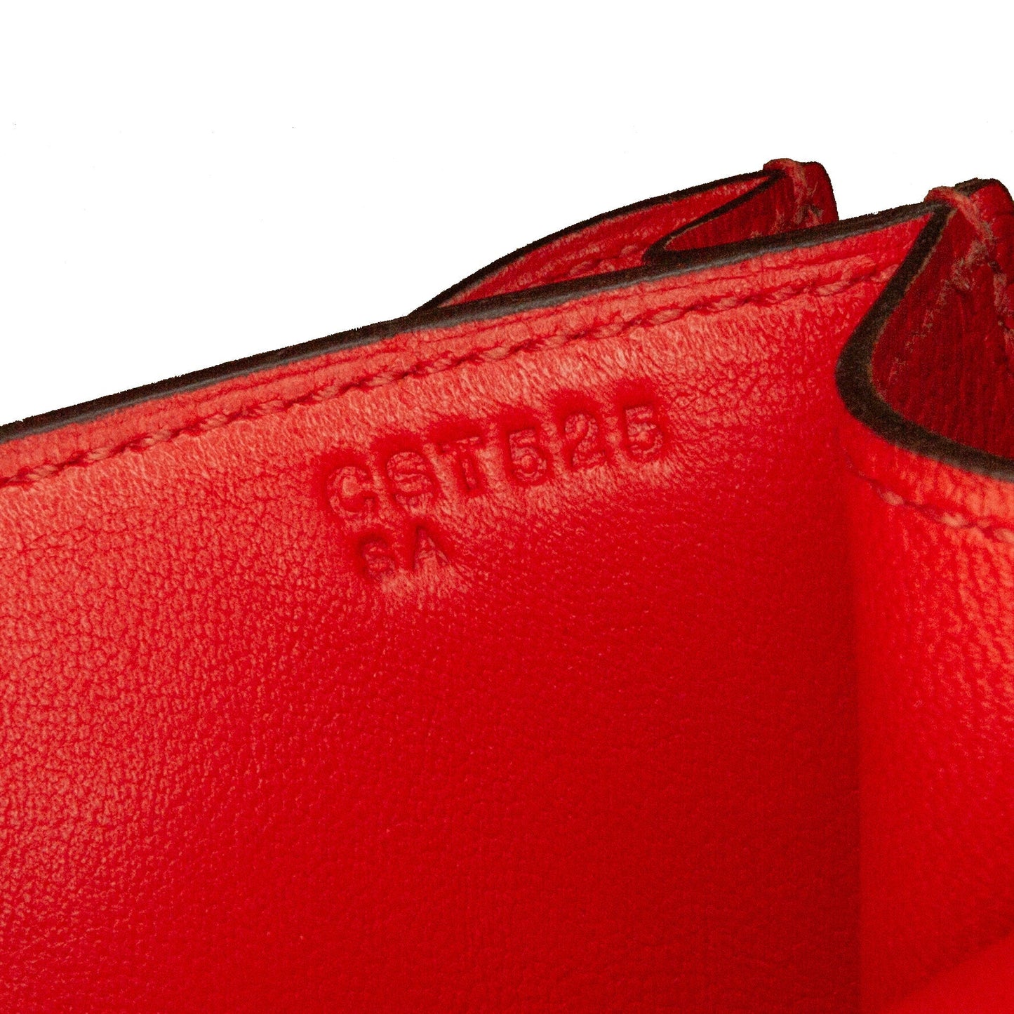 Hermès Mini Evercolor Constance Optique 18 Red