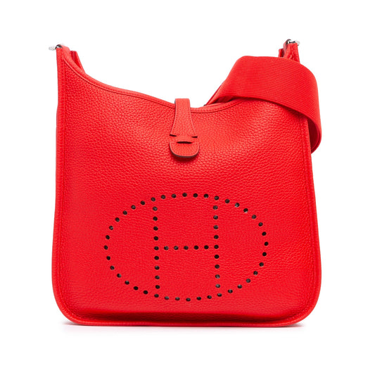 Hermès Clemence Evelyne III 29 PM Red