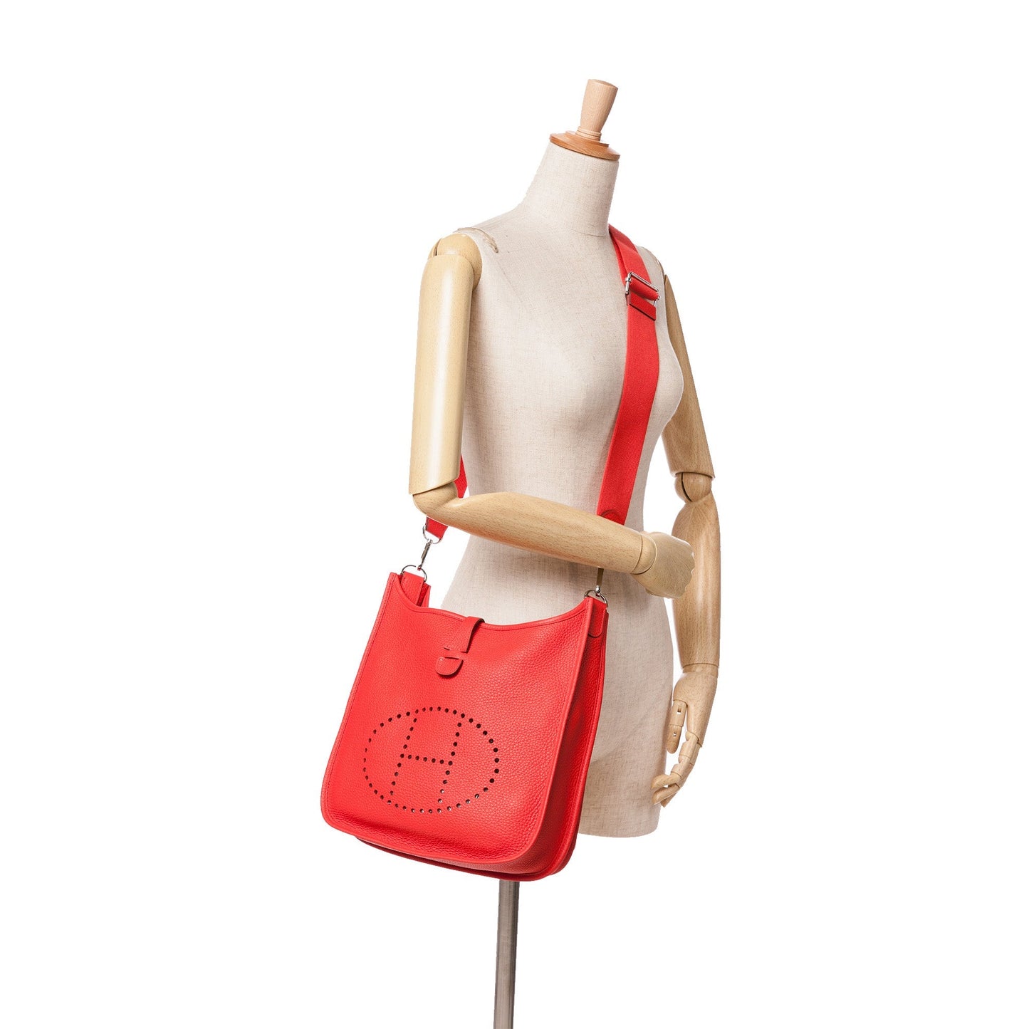 Hermès Clemence Evelyne III 29 PM Red