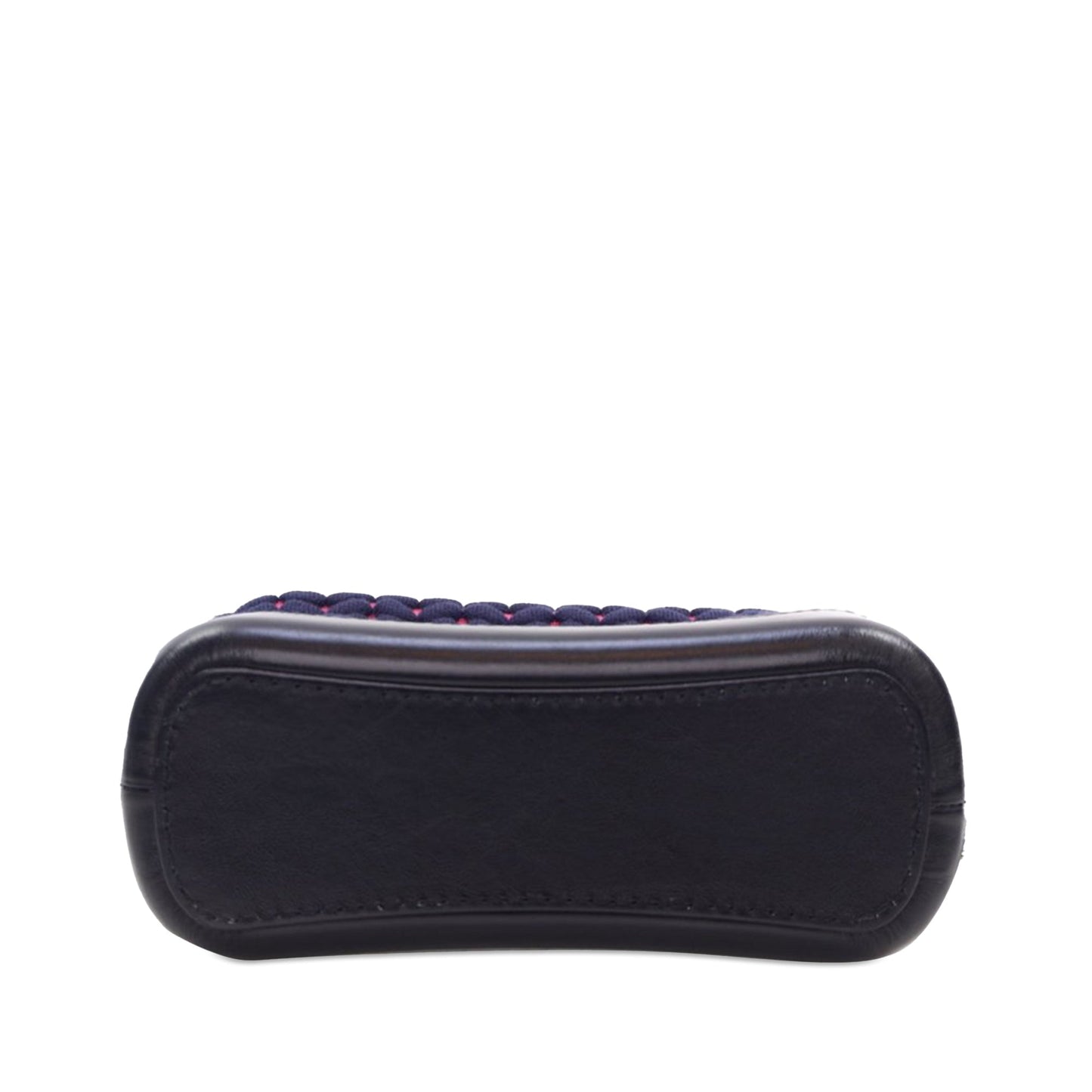 Chanel Small Knit and Calfskin Gabrielle Hobo Blue