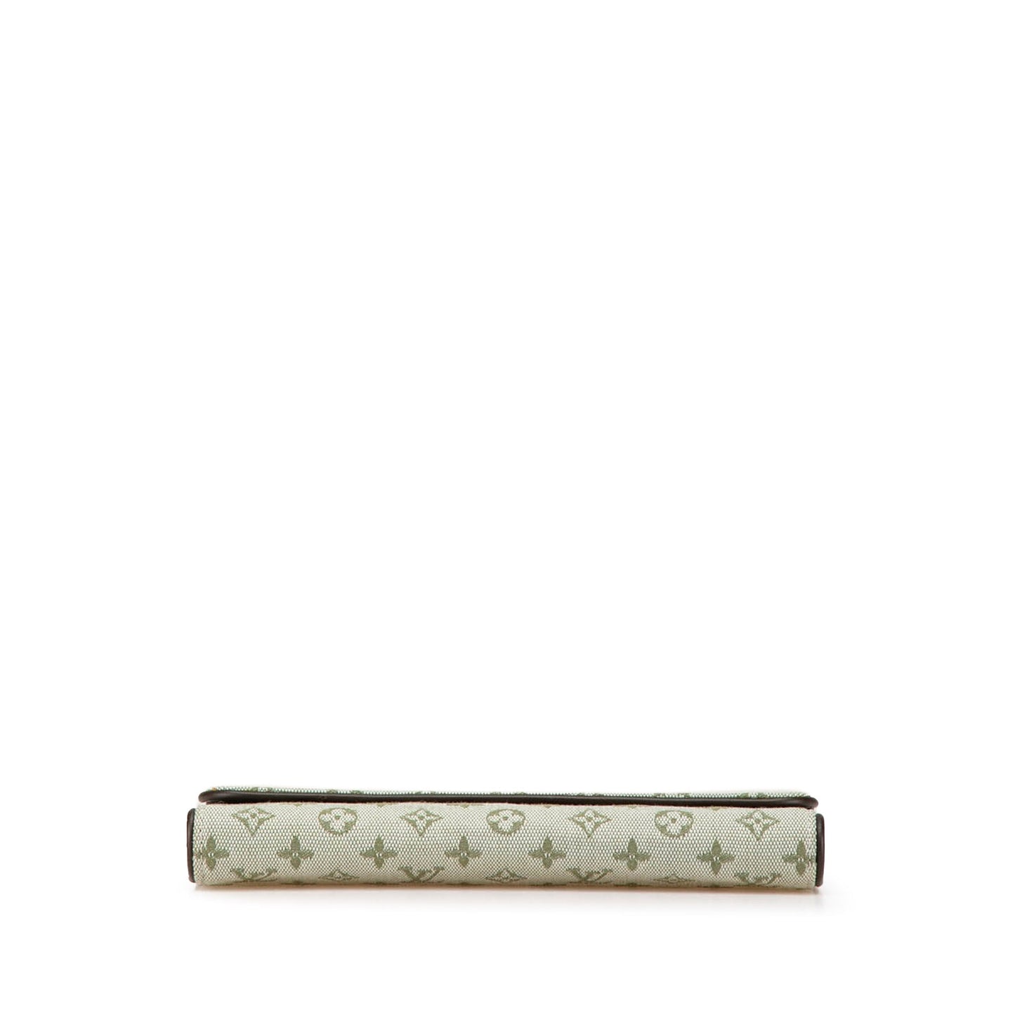 Louis Vuitton Monogram Mini Lin Porte Tresor International Gray