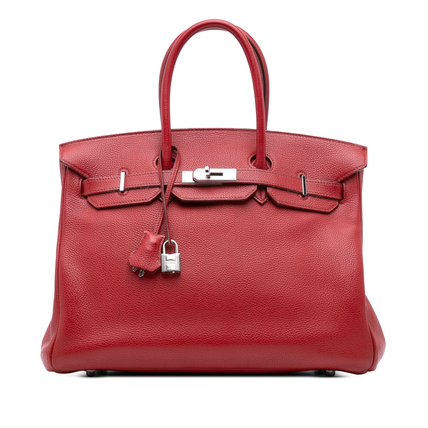 Hermès Togo Birkin Retourne 35 Red