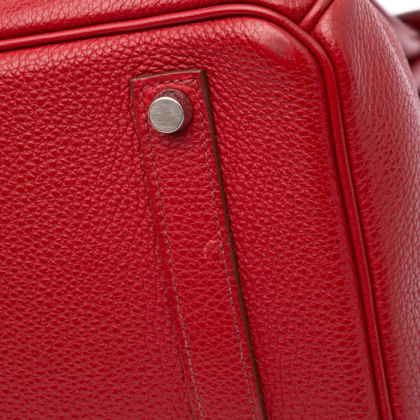 Hermès Togo Birkin Retourne 35 Red