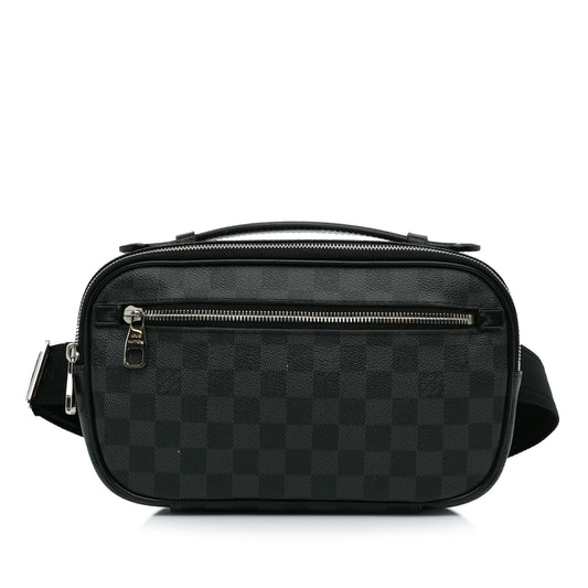 Louis Vuitton Damier Graphite Ambler Black