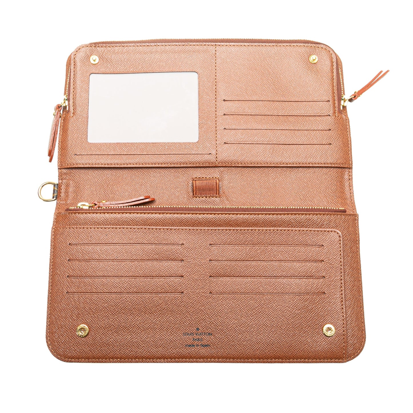 Louis Vuitton Monogram Insolite Organizer Wallet Brown