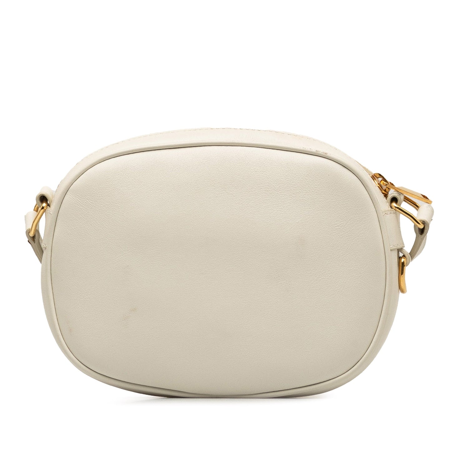 Celine Small C Charm Crossbody Bag White