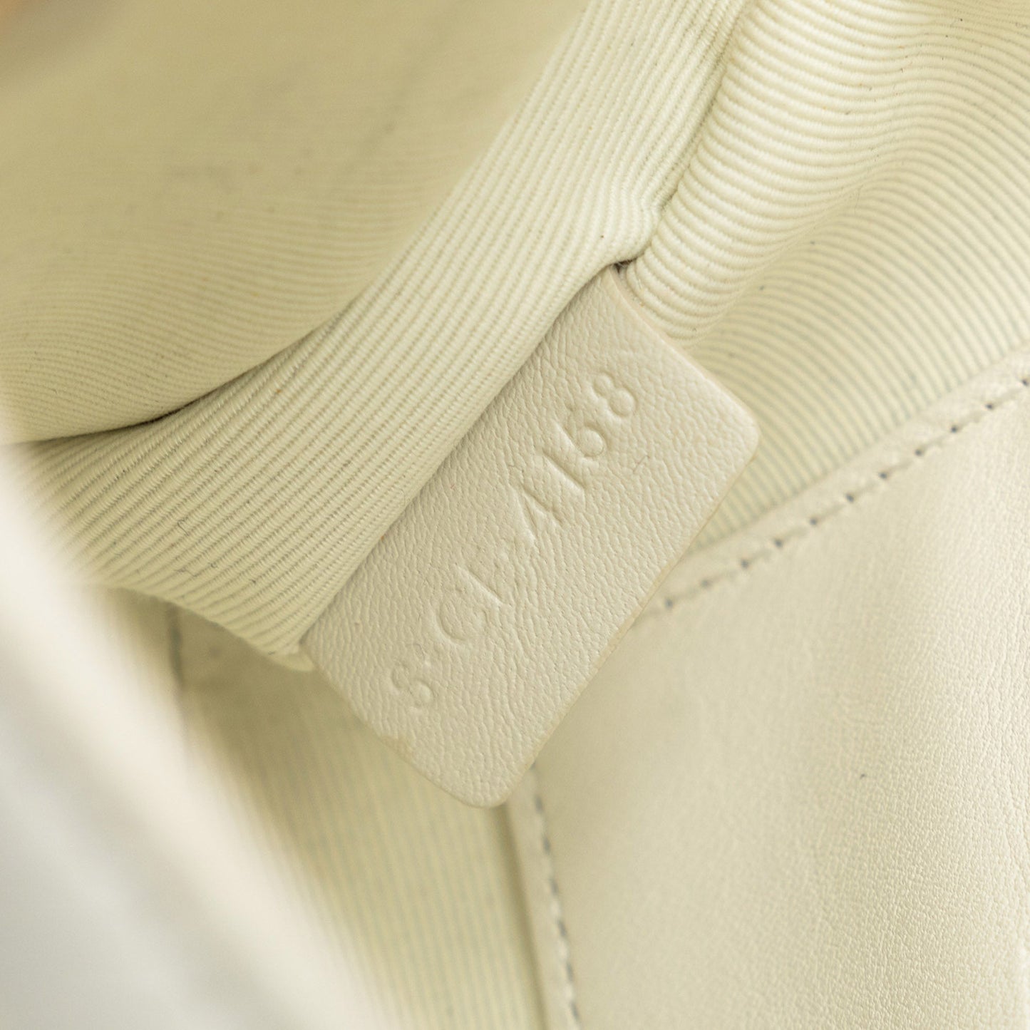 Celine Small C Charm Crossbody Bag White