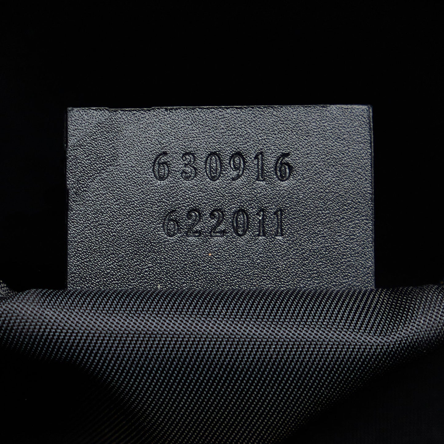 Gucci Techno Web Canvas Clutch Black