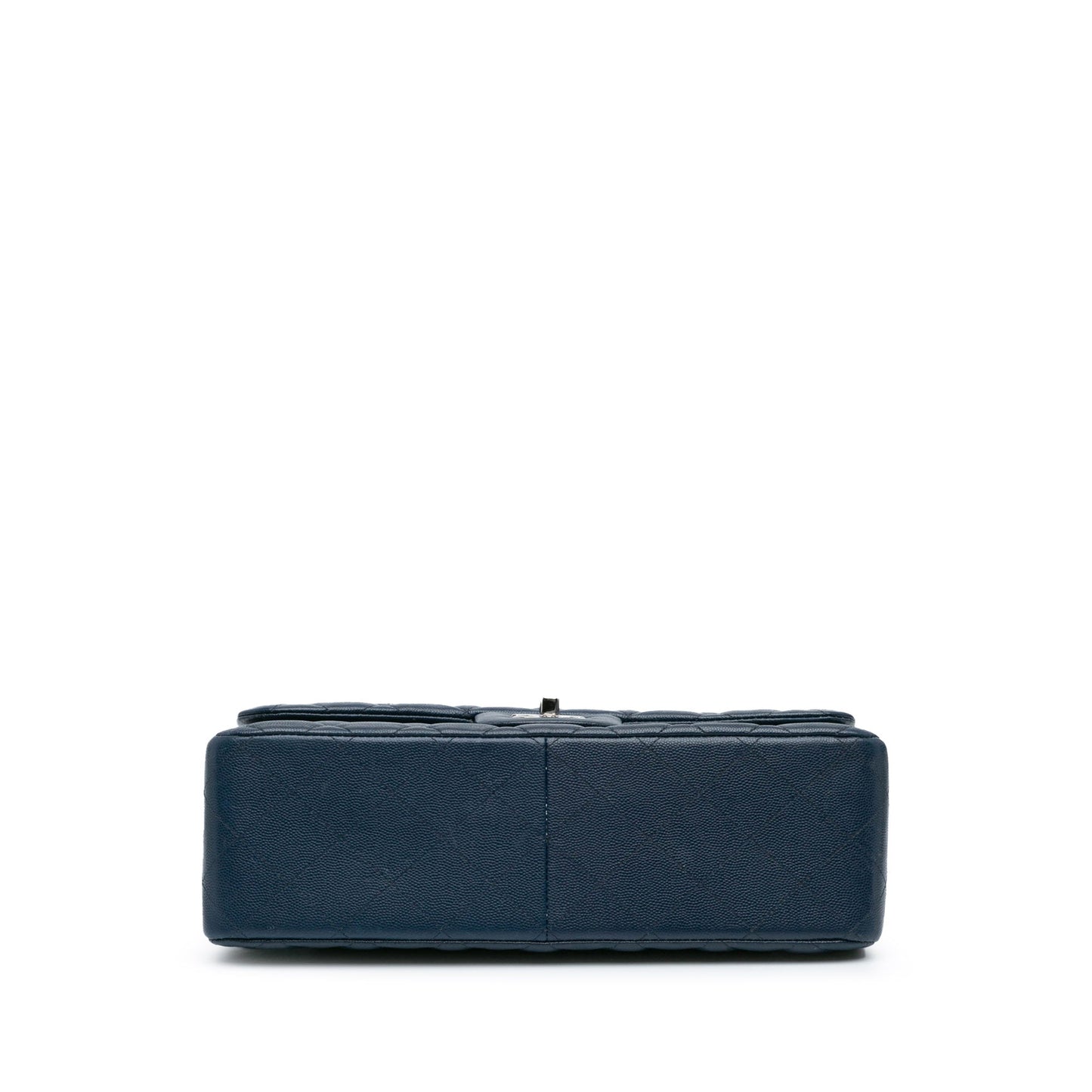 Chanel Jumbo Classic Caviar Double Flap Blue