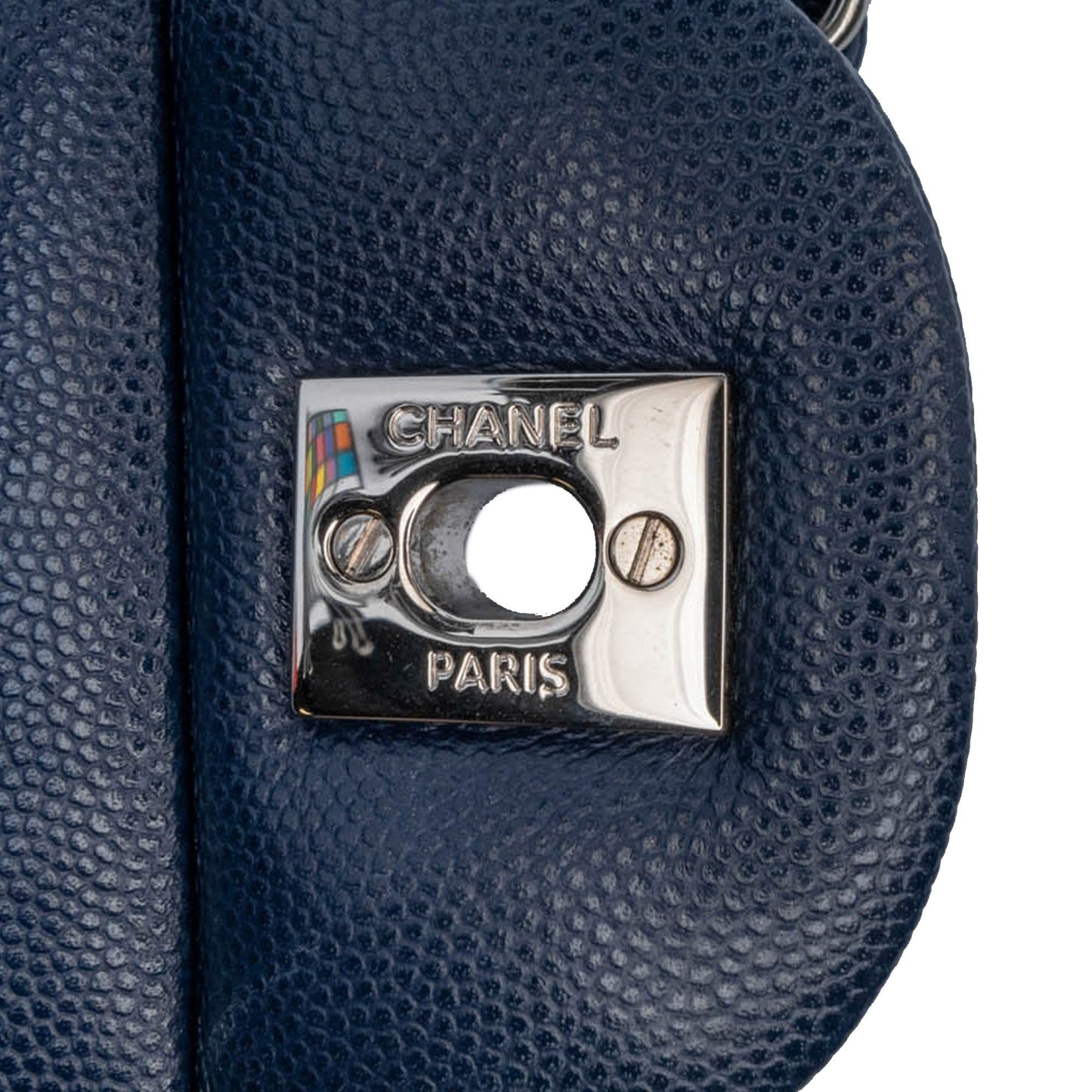 Chanel Jumbo Classic Caviar Double Flap Blue