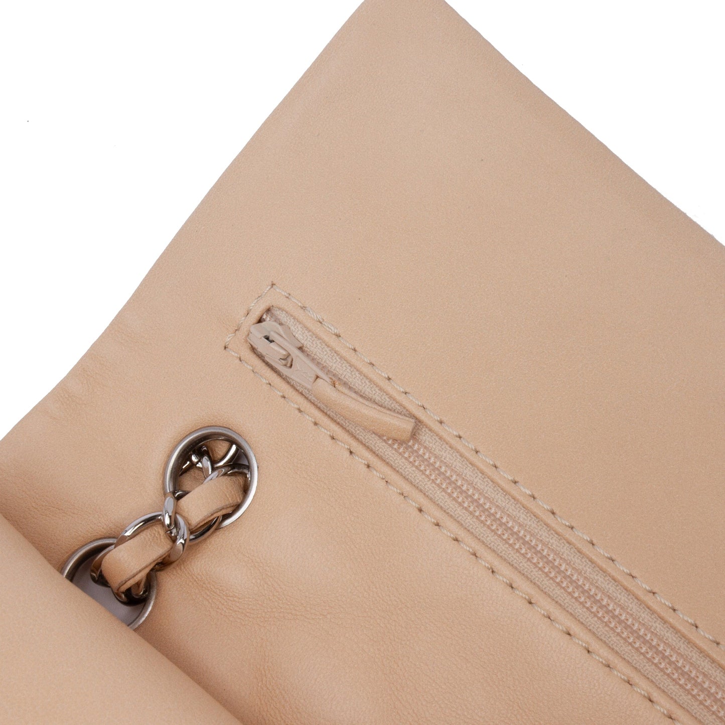 Chanel Medium Classic Lambskin Double Flap Brown