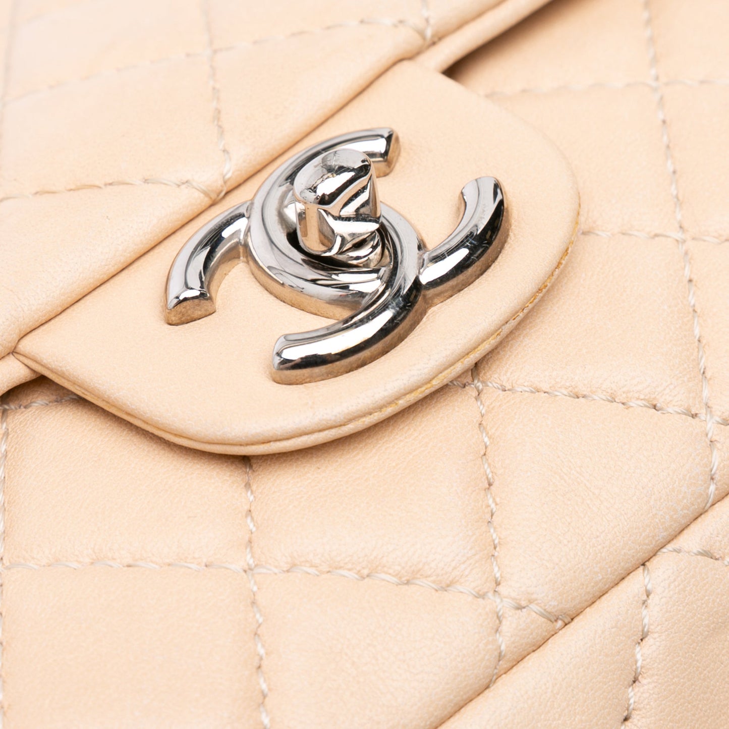 Chanel Medium Classic Lambskin Double Flap Brown