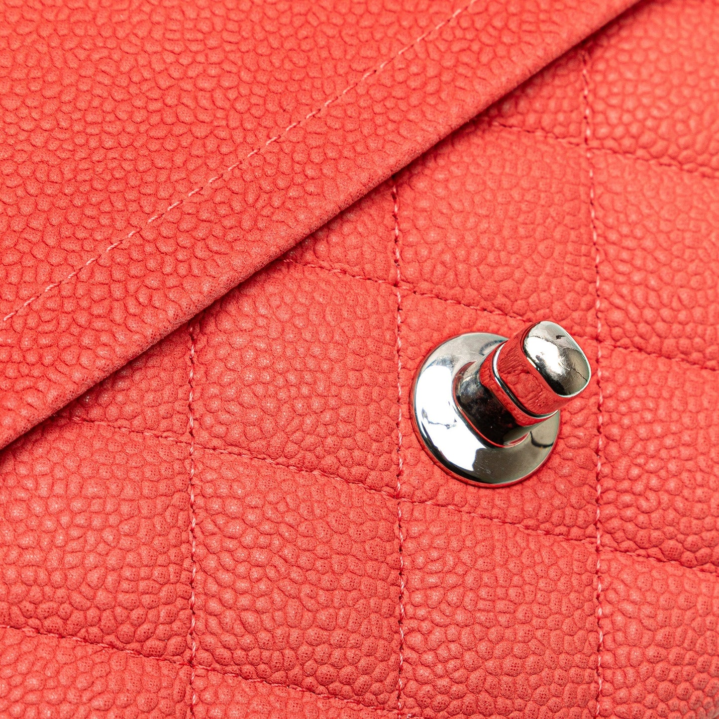Chanel Medium Classic Caviar Double Flap Pink