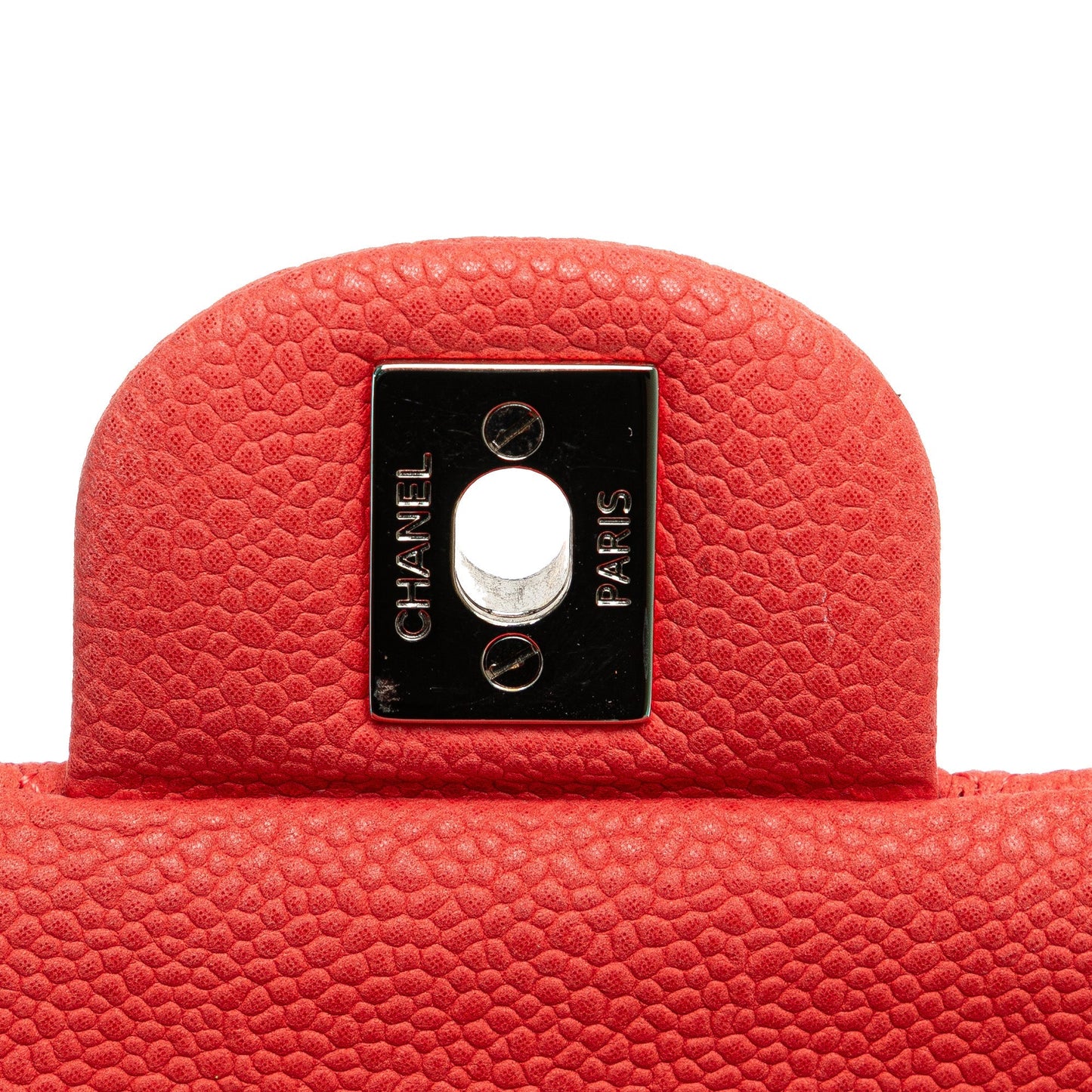 Chanel Medium Classic Caviar Double Flap Pink