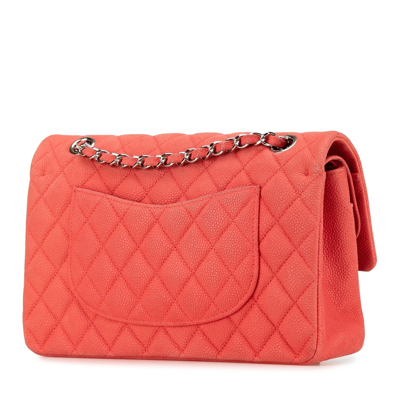 Chanel Medium Classic Caviar Double Flap Pink