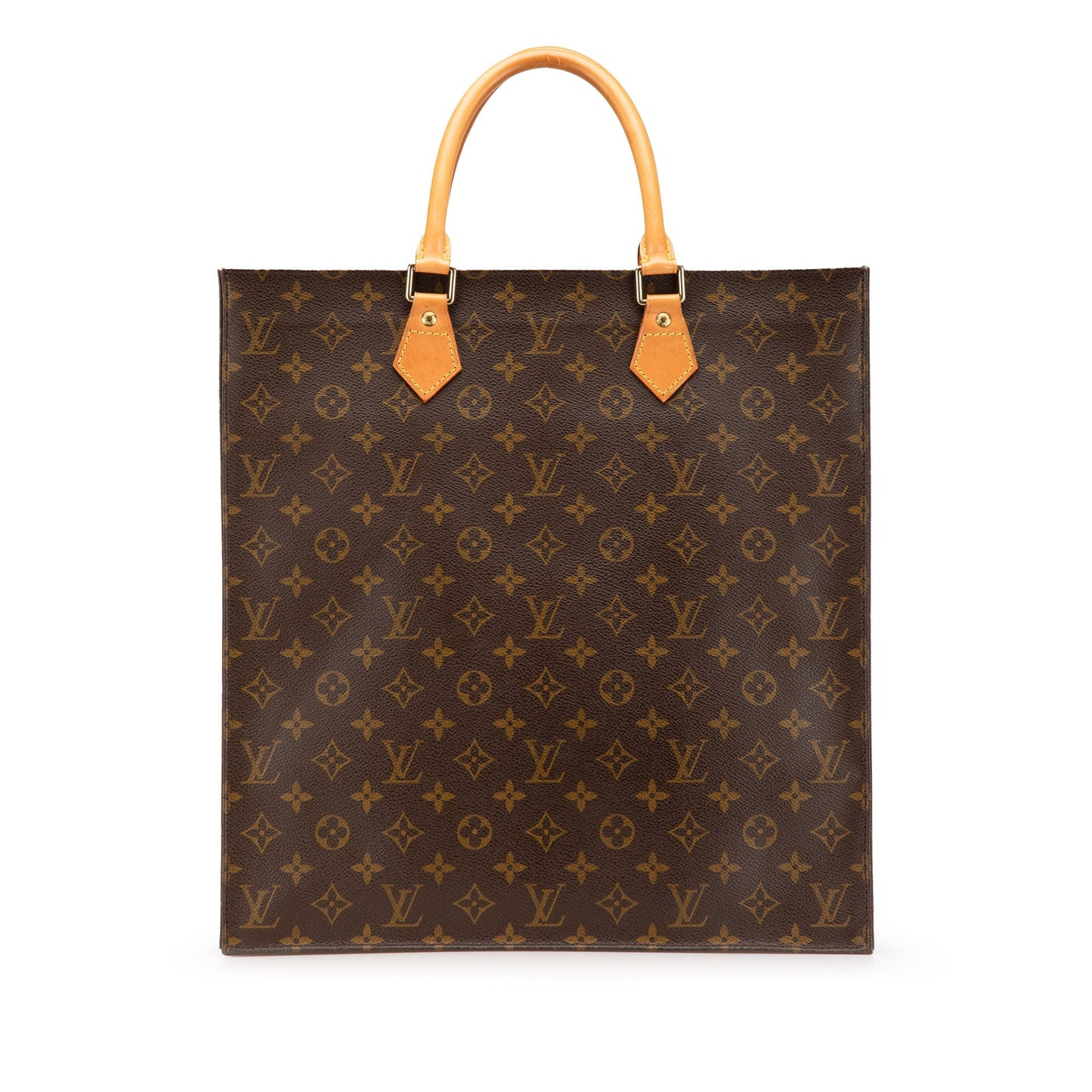 Louis Vuitton Monogram Sac Plat Brown