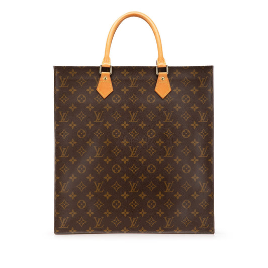 Louis Vuitton Monogram Sac Plat Brown
