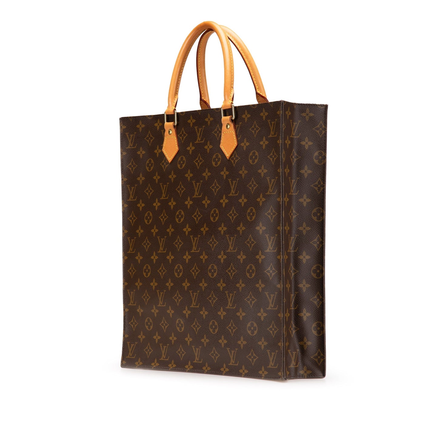Louis Vuitton Monogram Sac Plat Brown