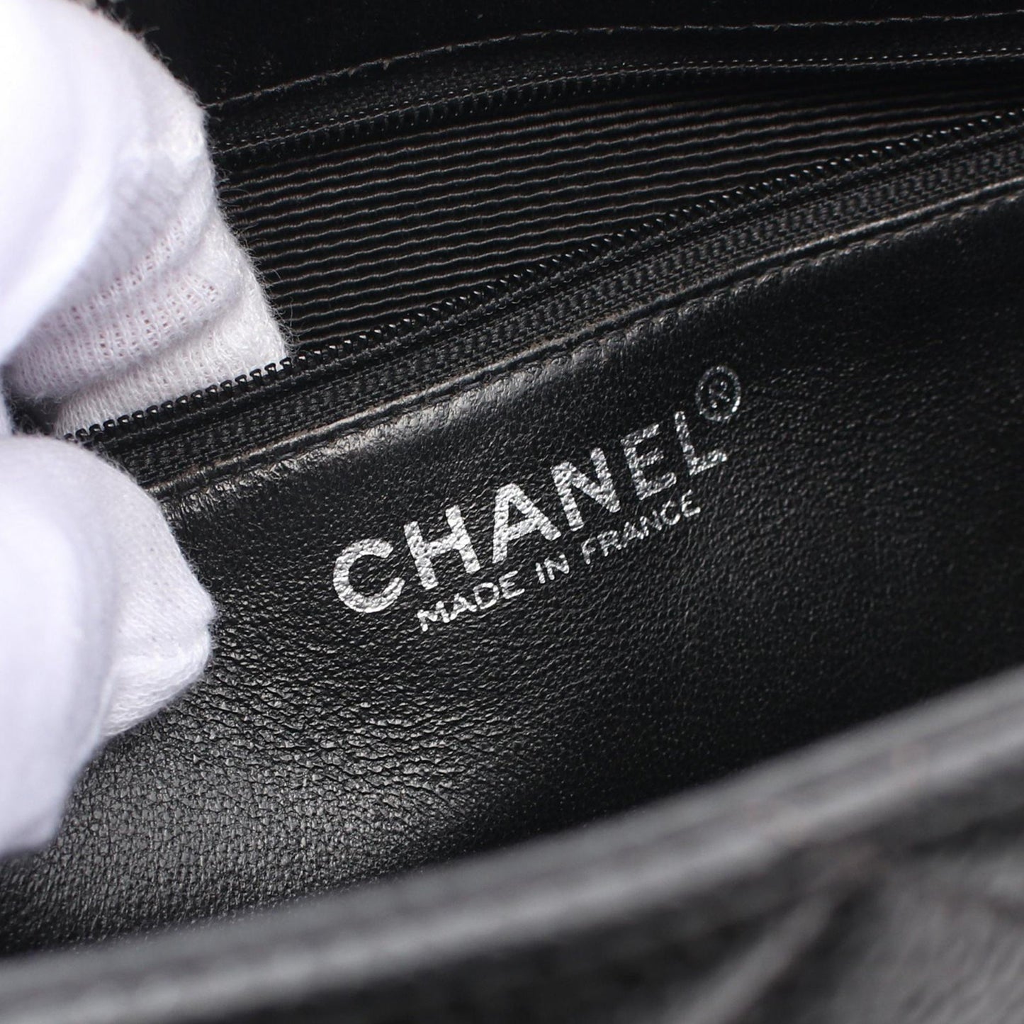 Chanel Caviar Medallion Tote Black