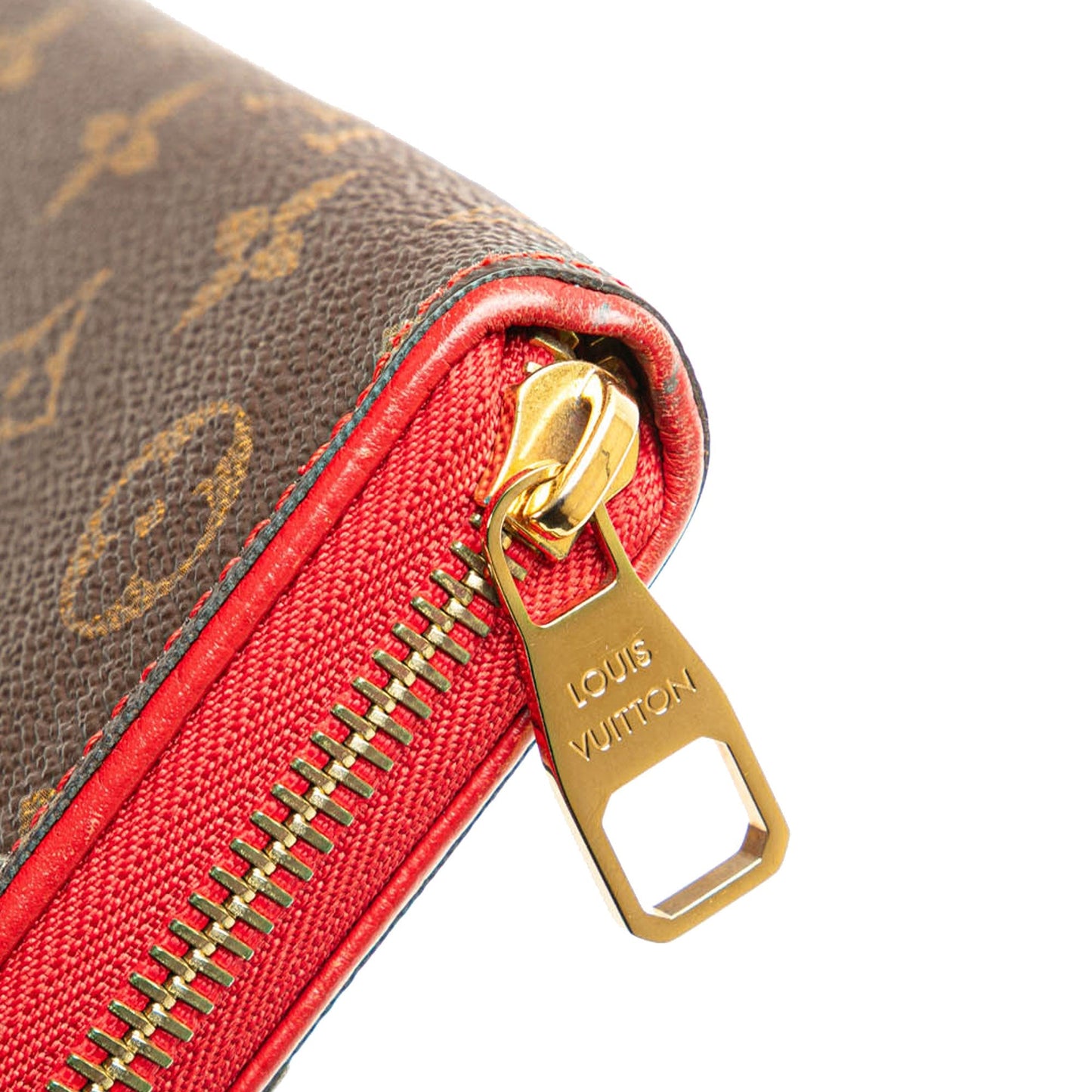 Louis Vuitton Monogram Retiro Zippy Wallet Brown