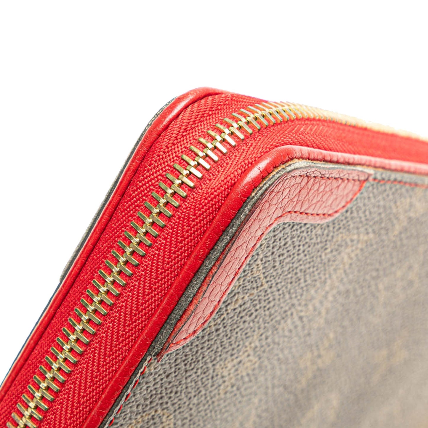 Louis Vuitton Monogram Retiro Zippy Wallet Brown