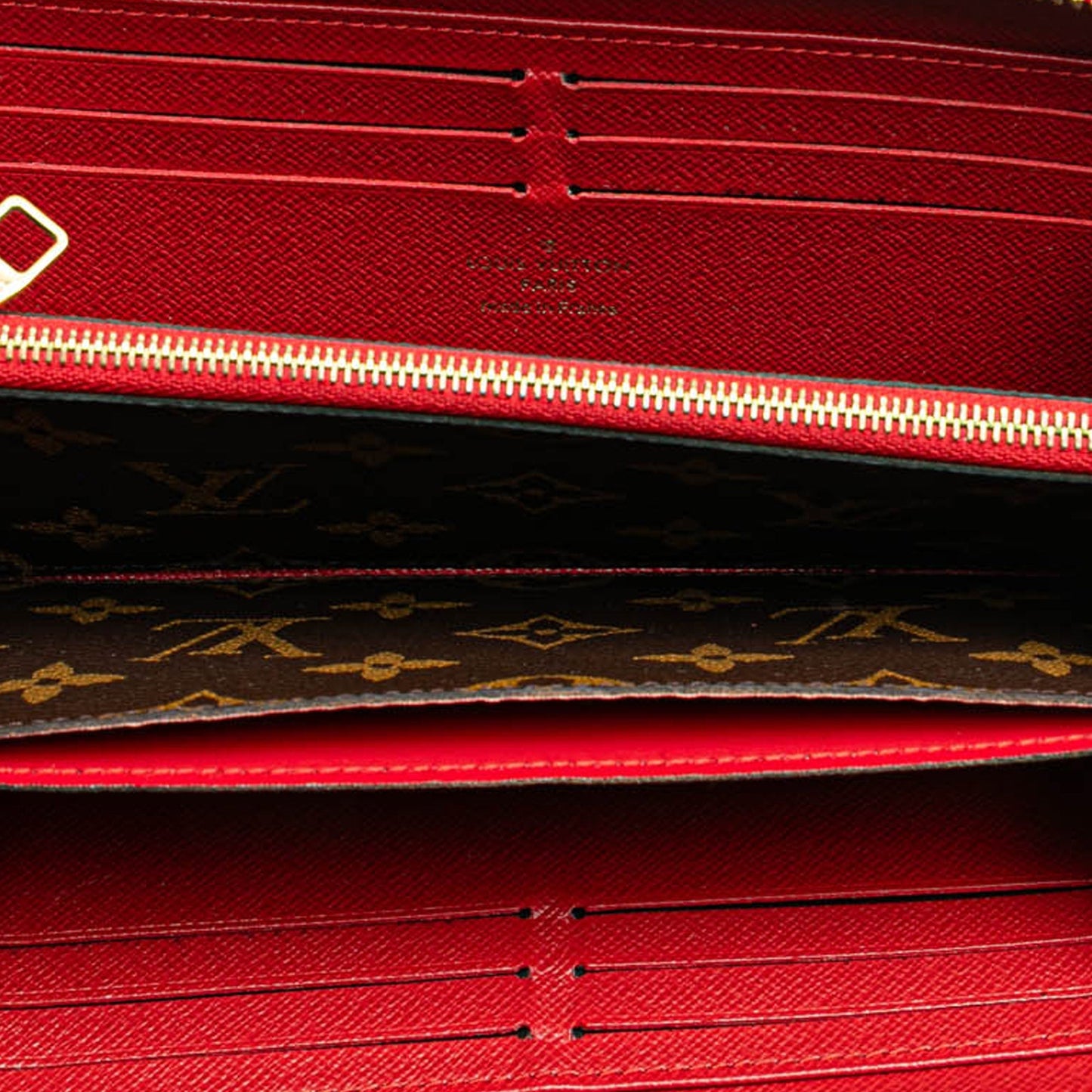 Louis Vuitton Monogram Retiro Zippy Wallet Brown