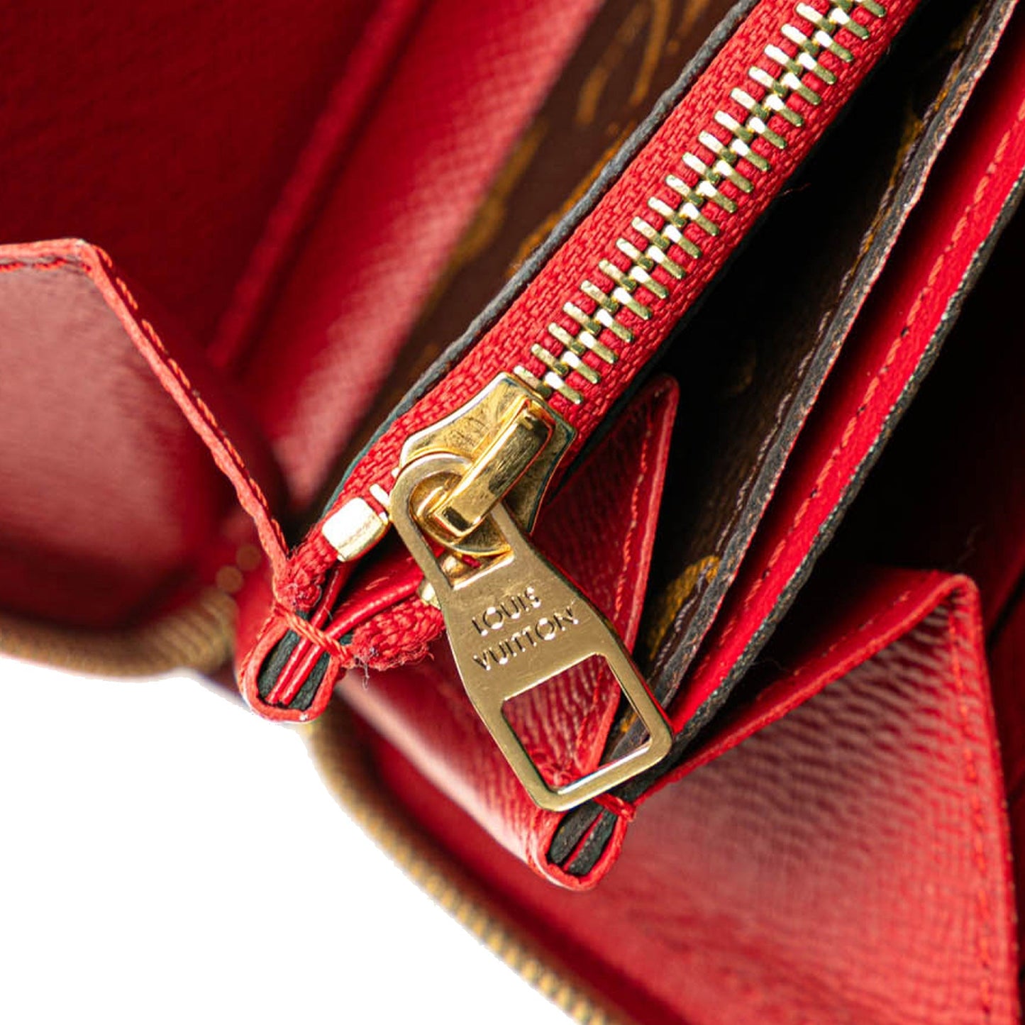 Louis Vuitton Monogram Retiro Zippy Wallet Brown