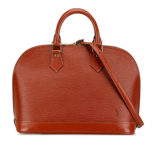 Louis Vuitton Epi Alma PM Brown