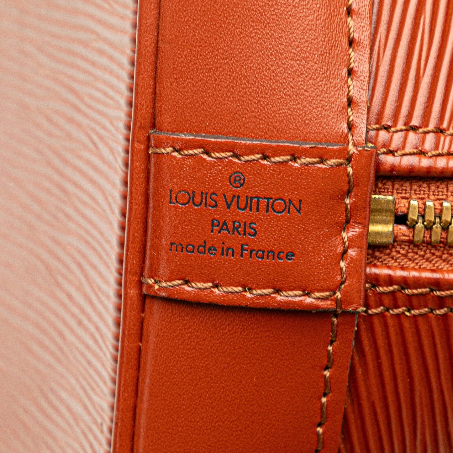 Louis Vuitton Epi Alma PM Brown