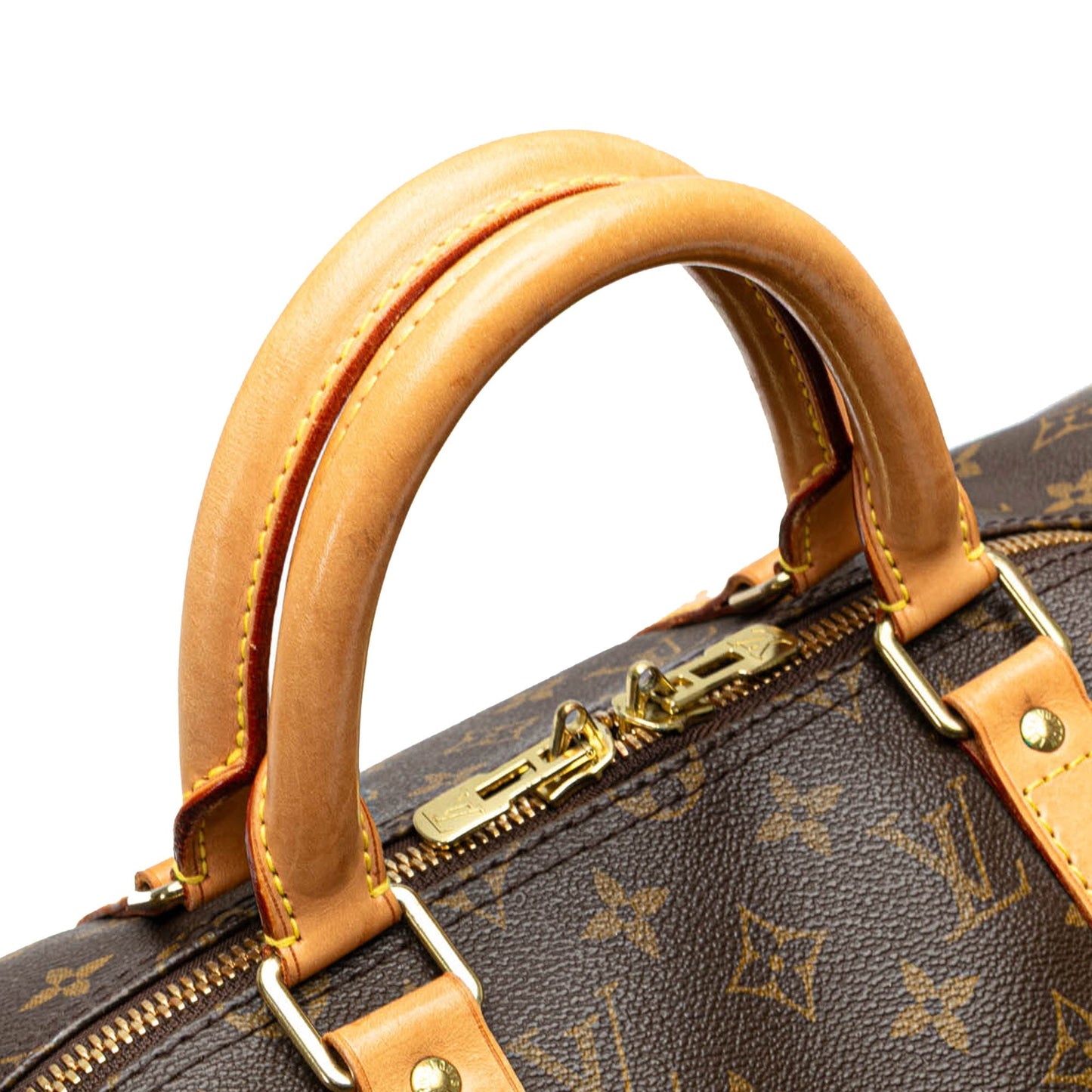 Louis Vuitton Monogram Keepall 50 Brown