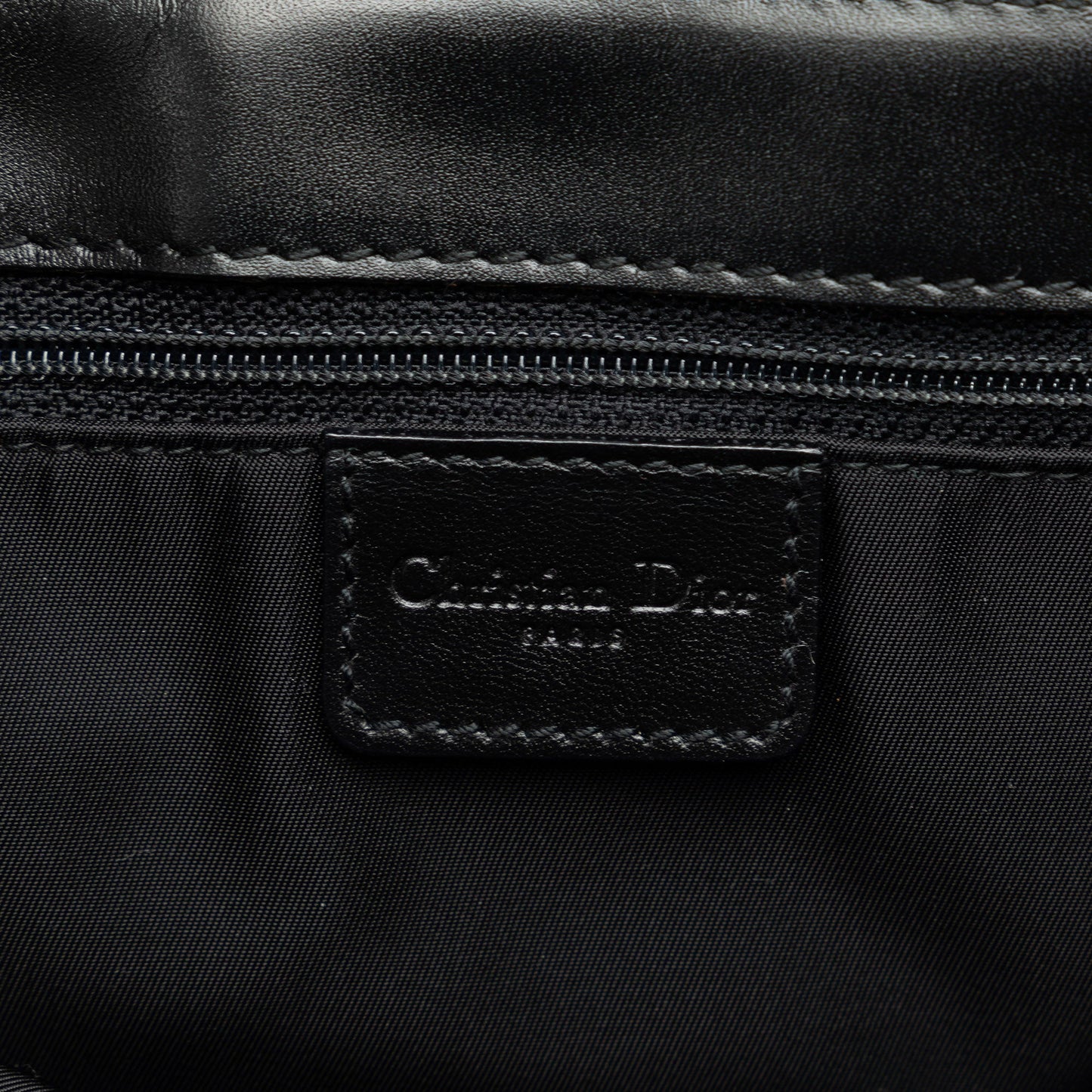 Dior Diorissimo Street Chic Crossbody Bag Black