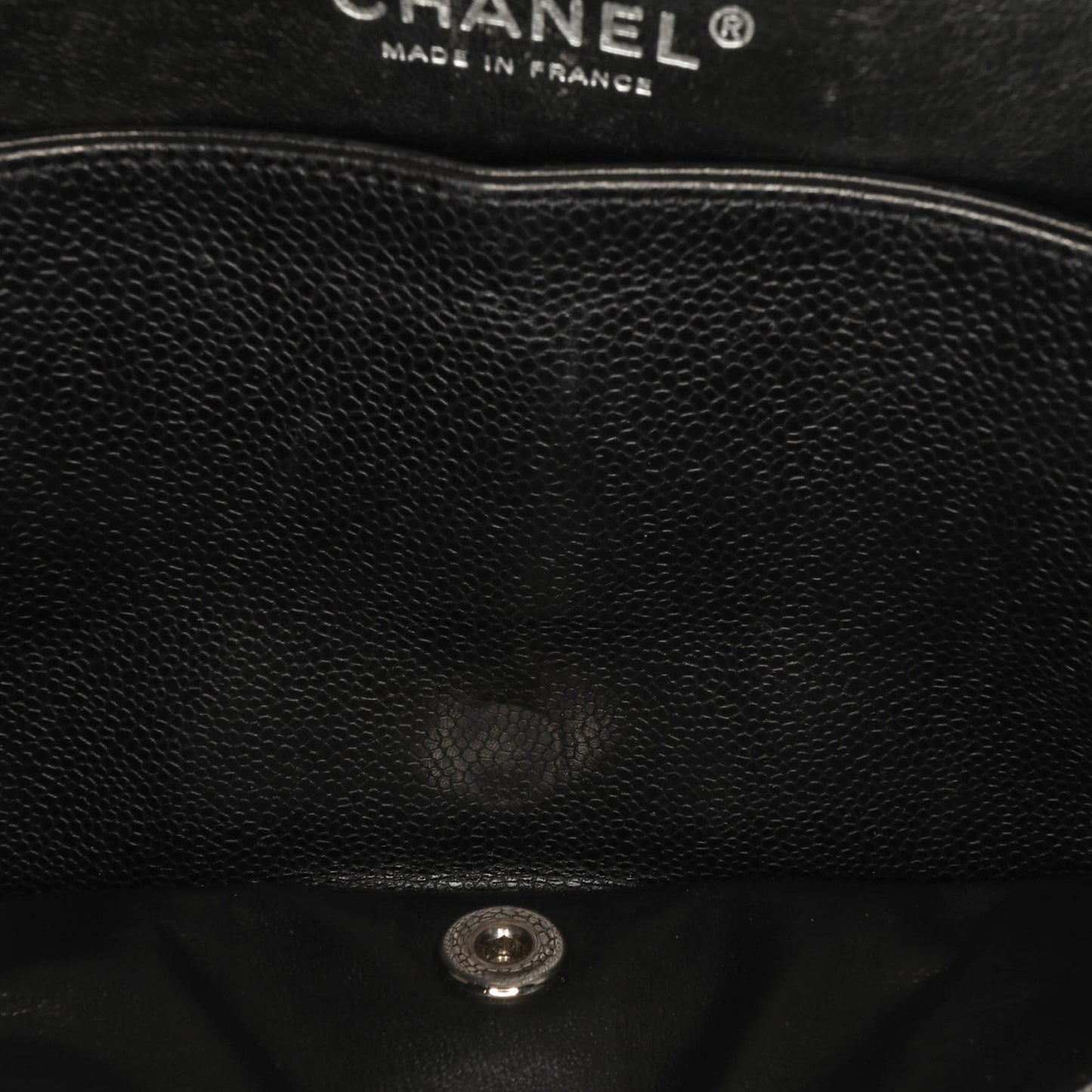 Chanel Medium Classic Caviar Double Flap Black