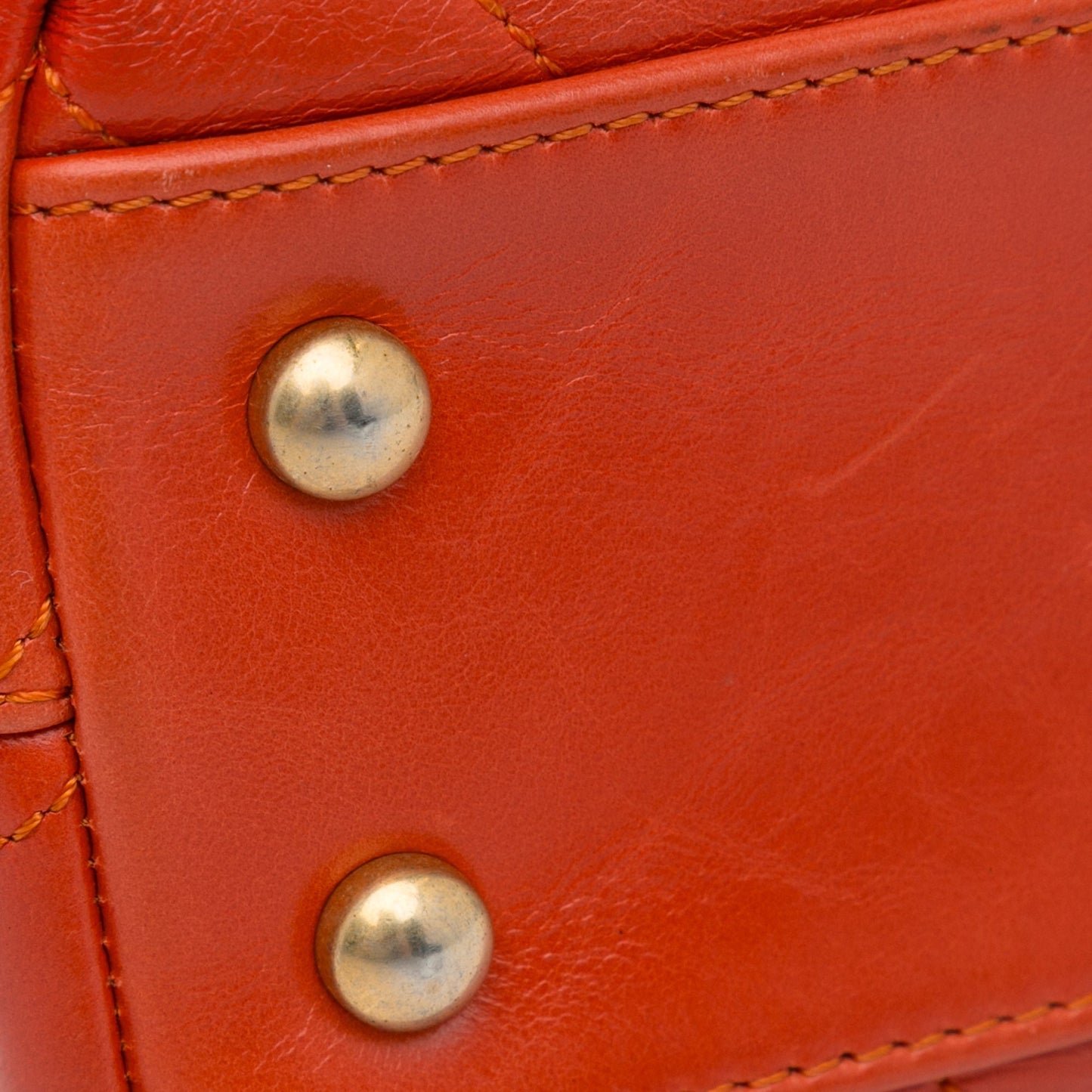 Chanel Small Lambskin Chevron Coco Top Handle Bag Red