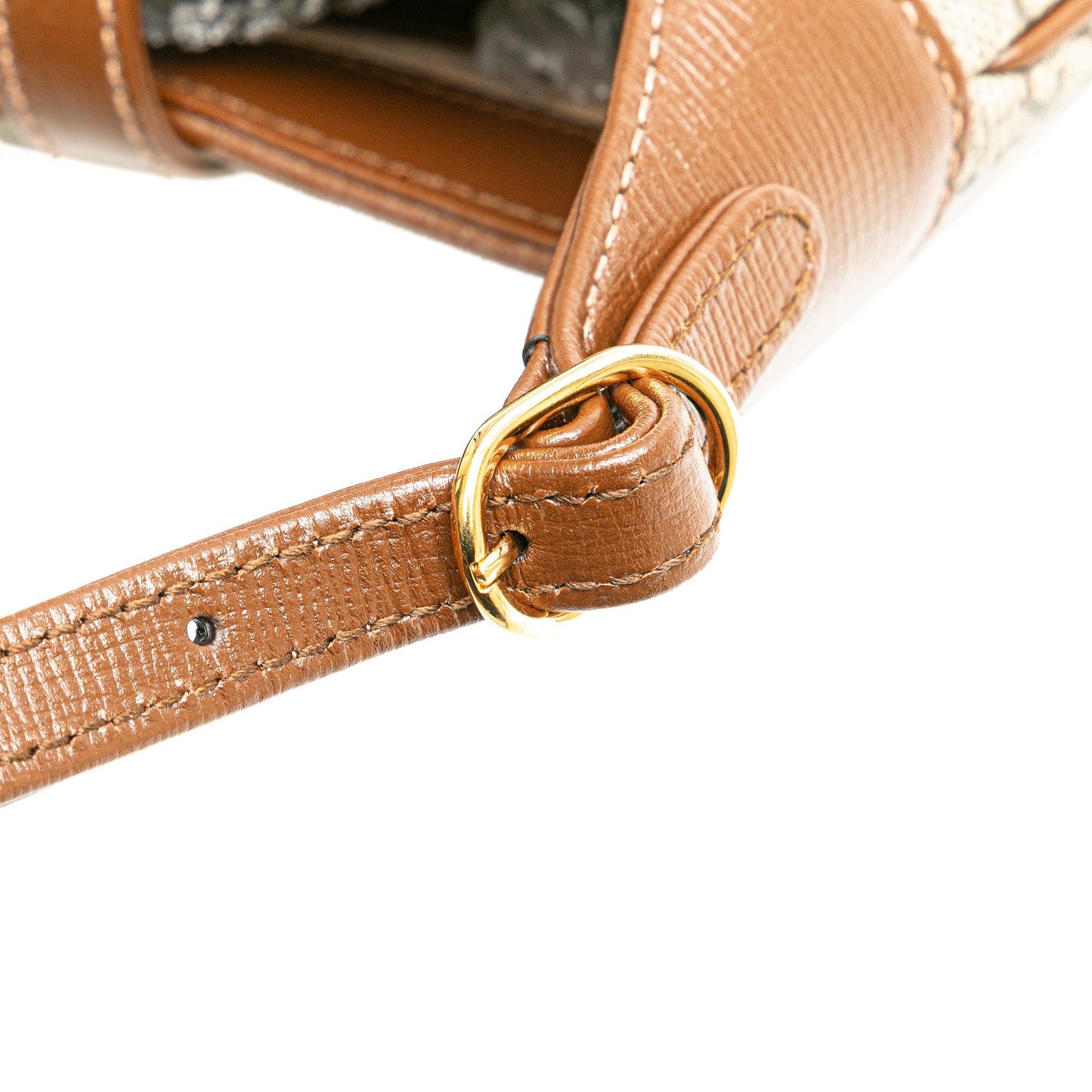 Gucci Mini GG Supreme Jackie 1961 Crossbody Brown