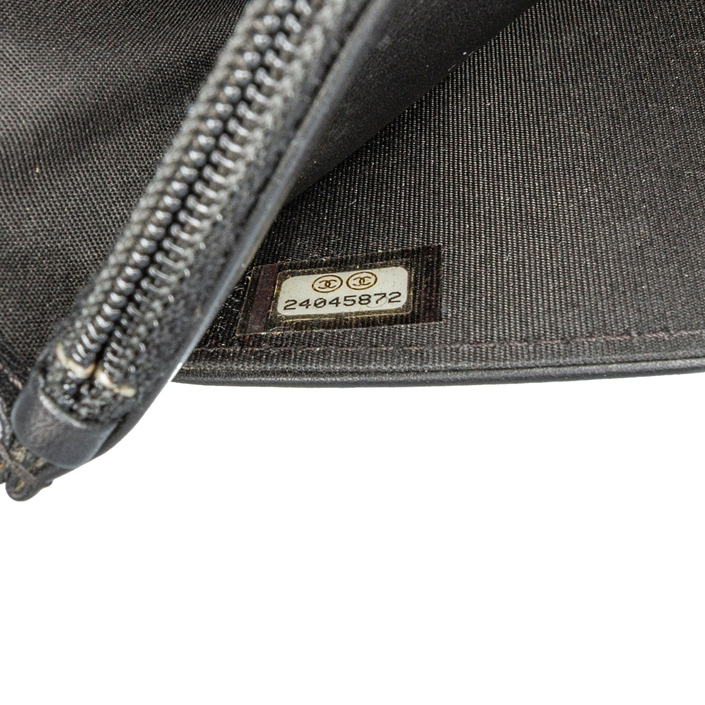 Chanel Lambskin Boy Wallet On Chain Black