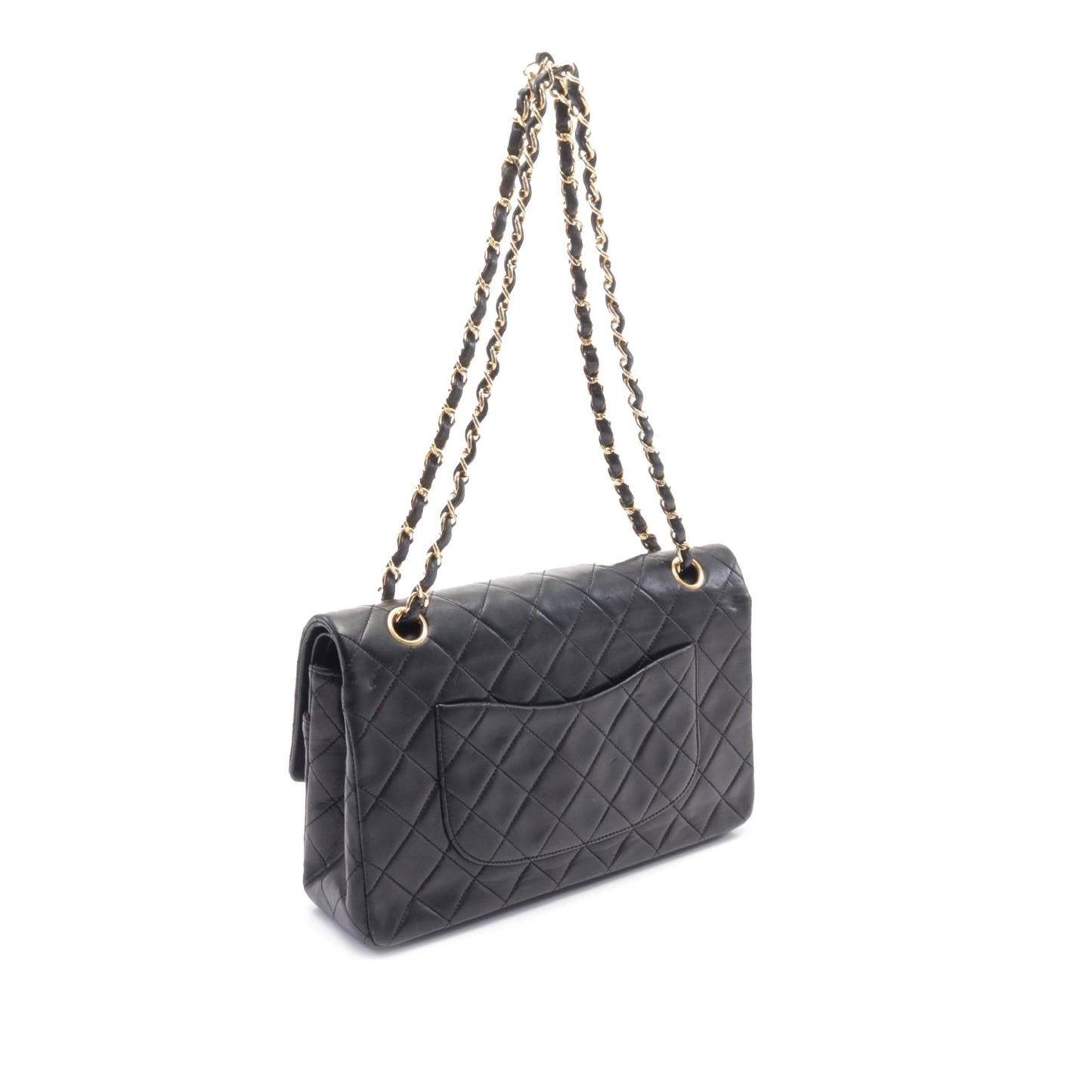 Chanel Medium Classic Lambskin Double Flap Black