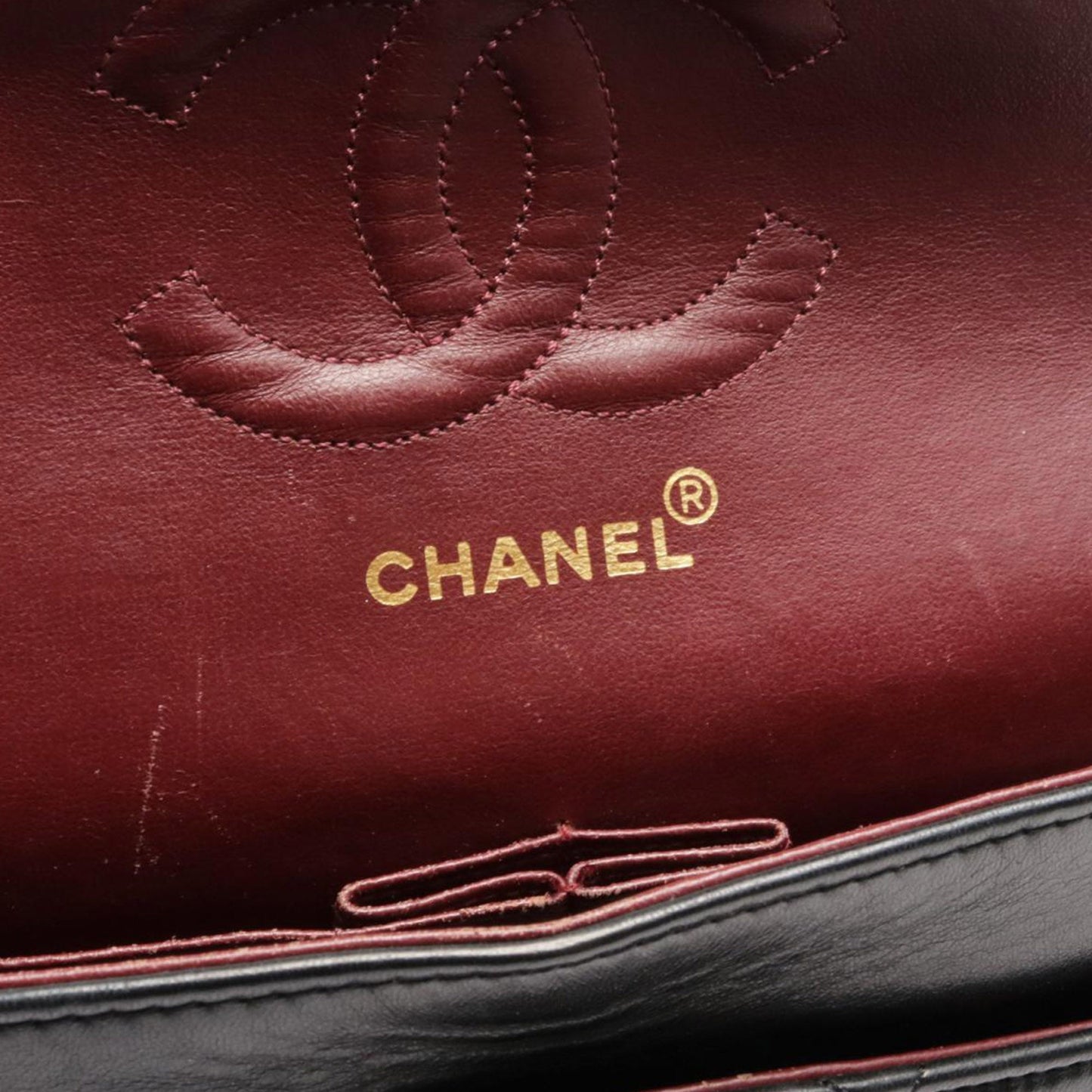 Chanel Medium Classic Lambskin Double Flap Black