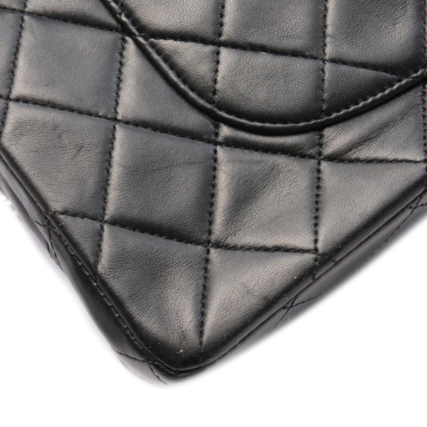 Chanel Medium Classic Lambskin Double Flap Black