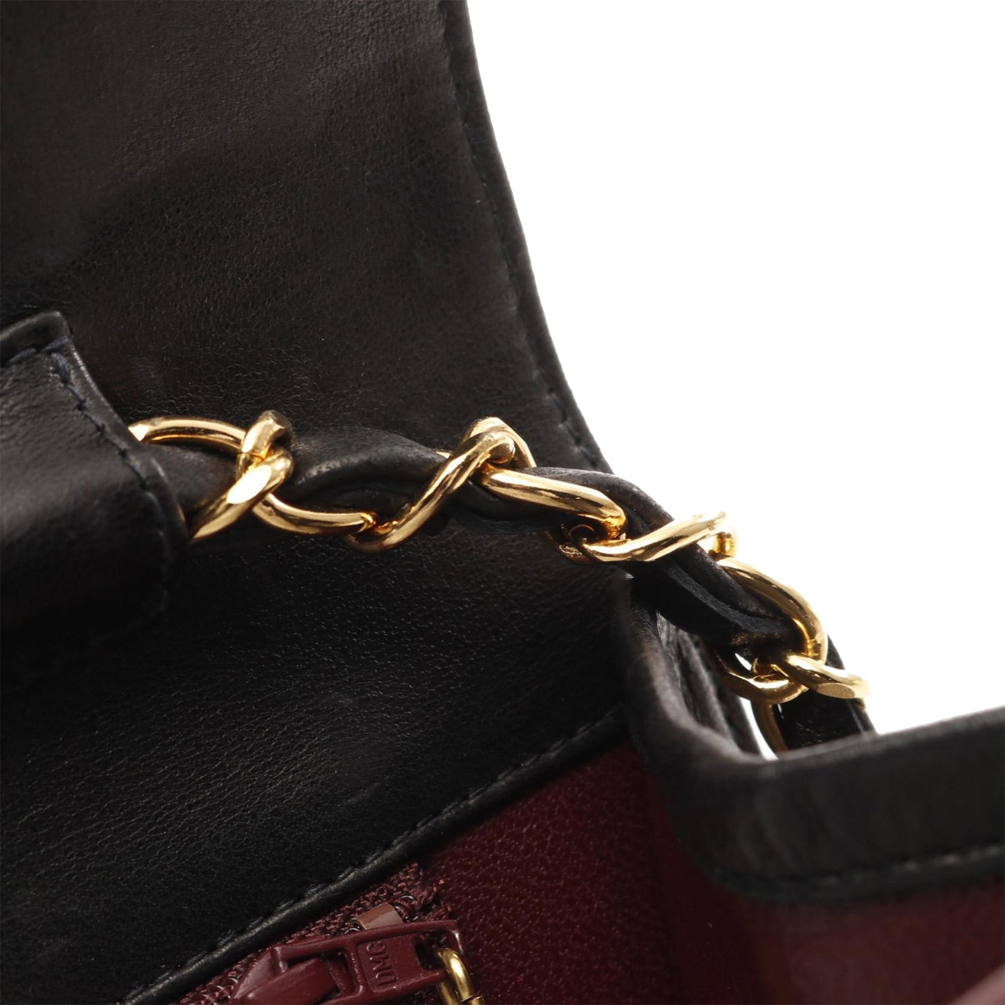 Chanel CC Quilted Lambskin Single Flap Black