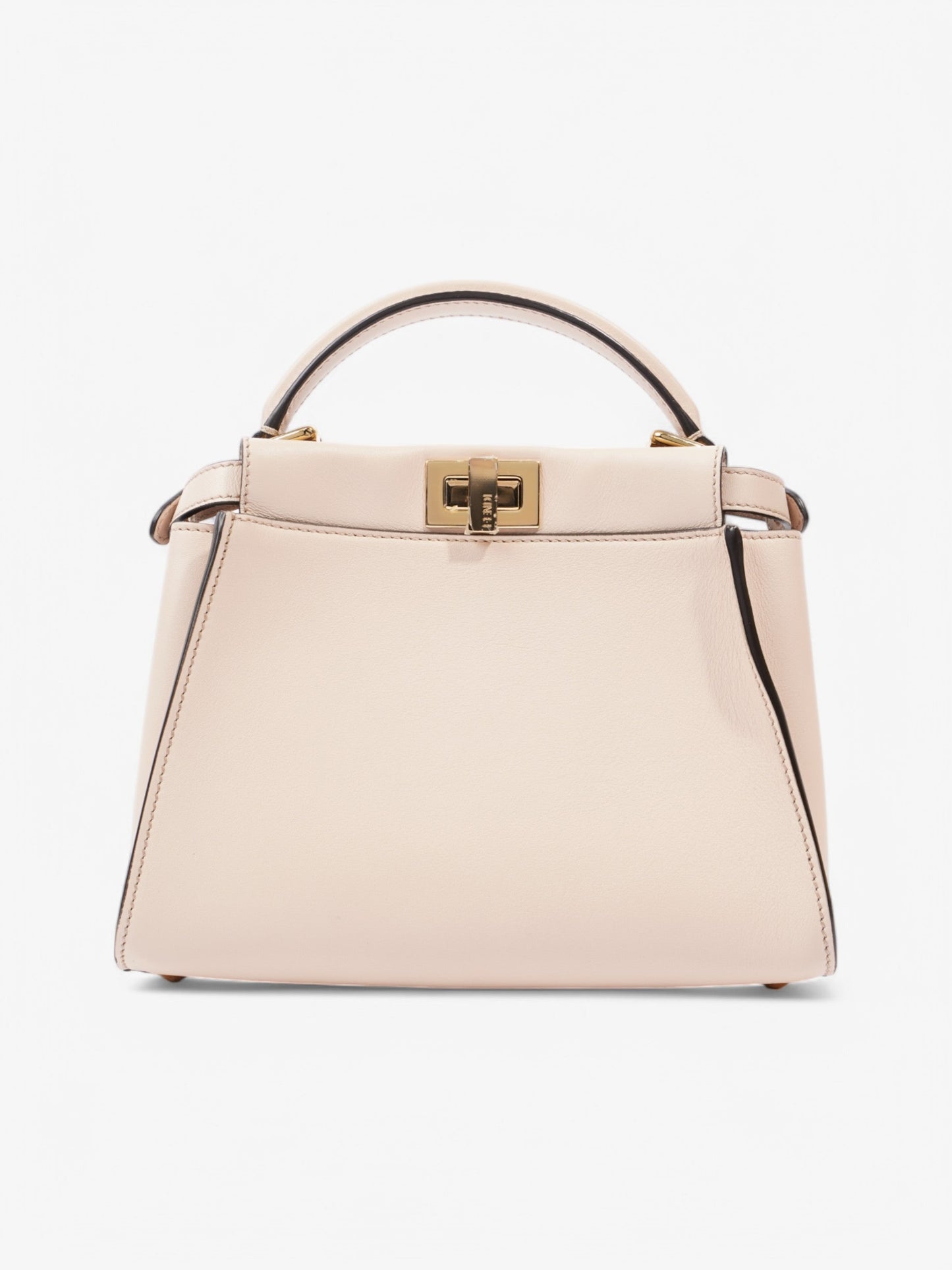 Fendi Peekaboo Pink Leather Mini