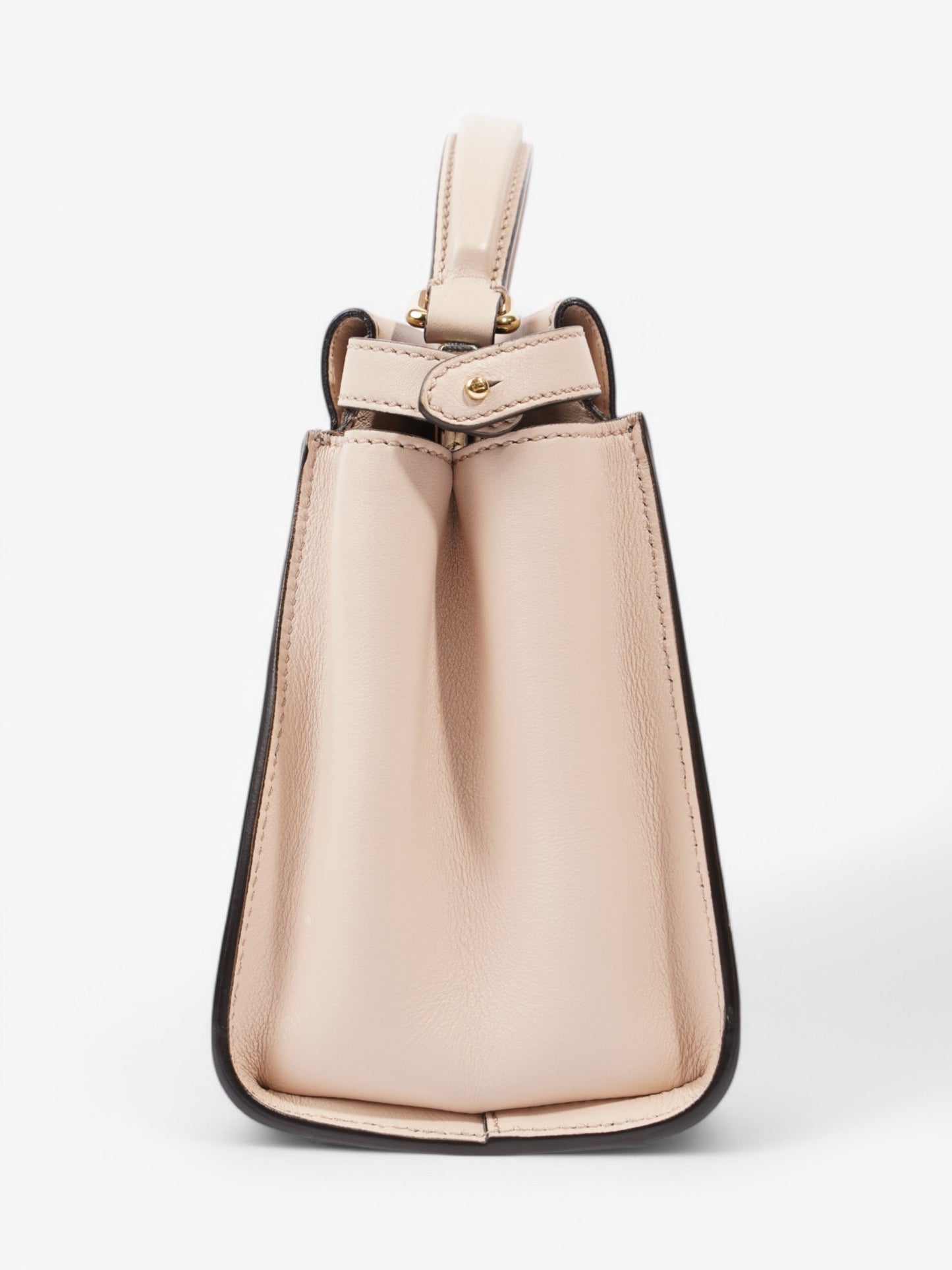 Fendi Peekaboo Pink Leather Mini