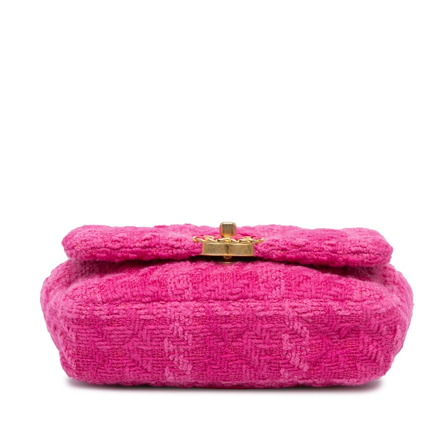Chanel Tweed 19 Belt Bag Pink