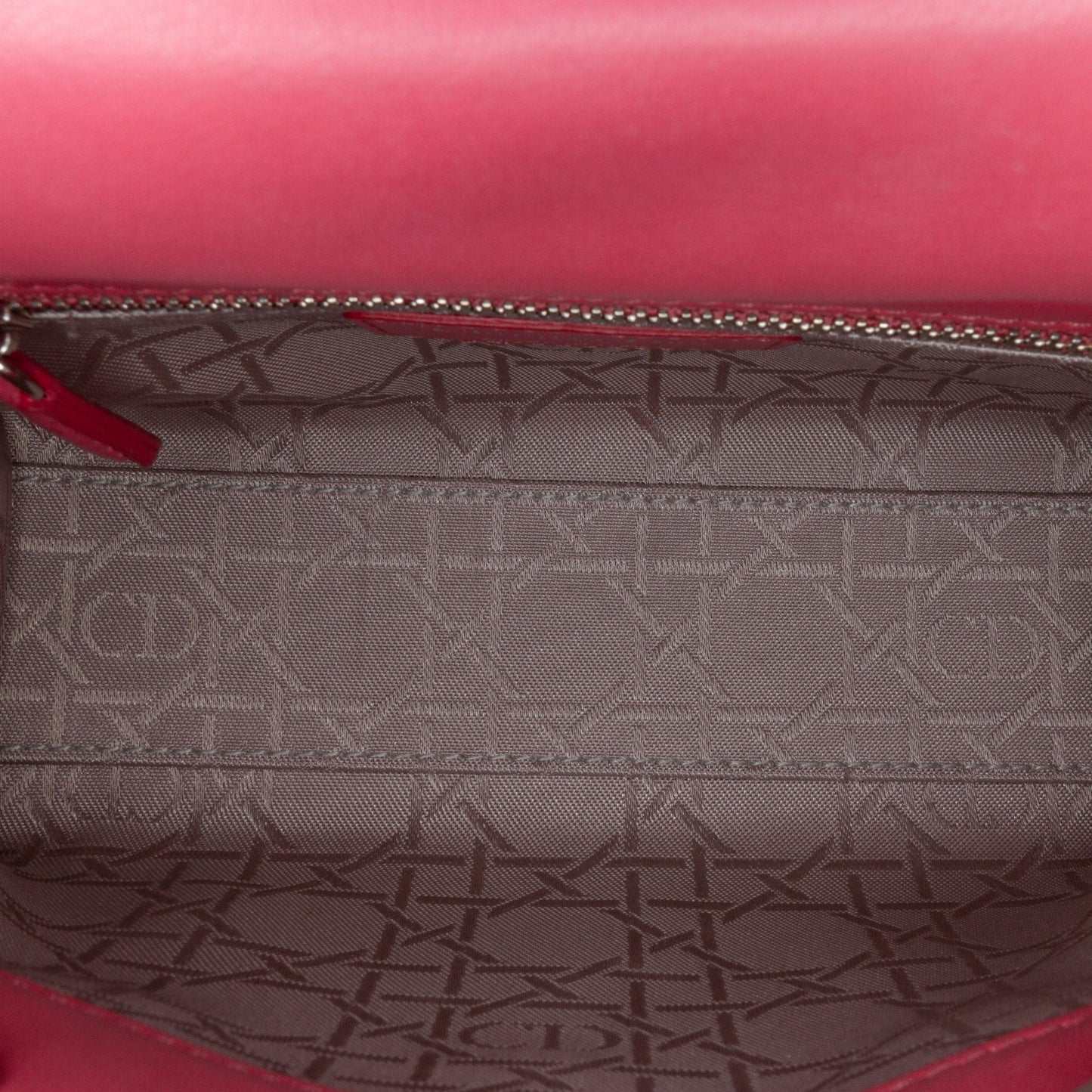 Dior Mini Lambskin Cannage Lady Dior Pink