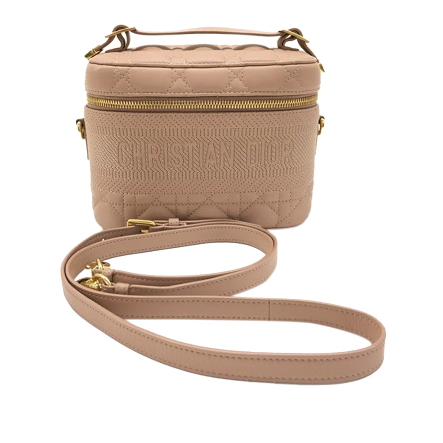 Dior Small DiorTravel Vanity Bag Brown