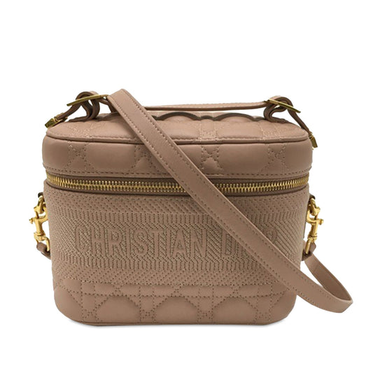 Dior Small DiorTravel Vanity Bag Brown